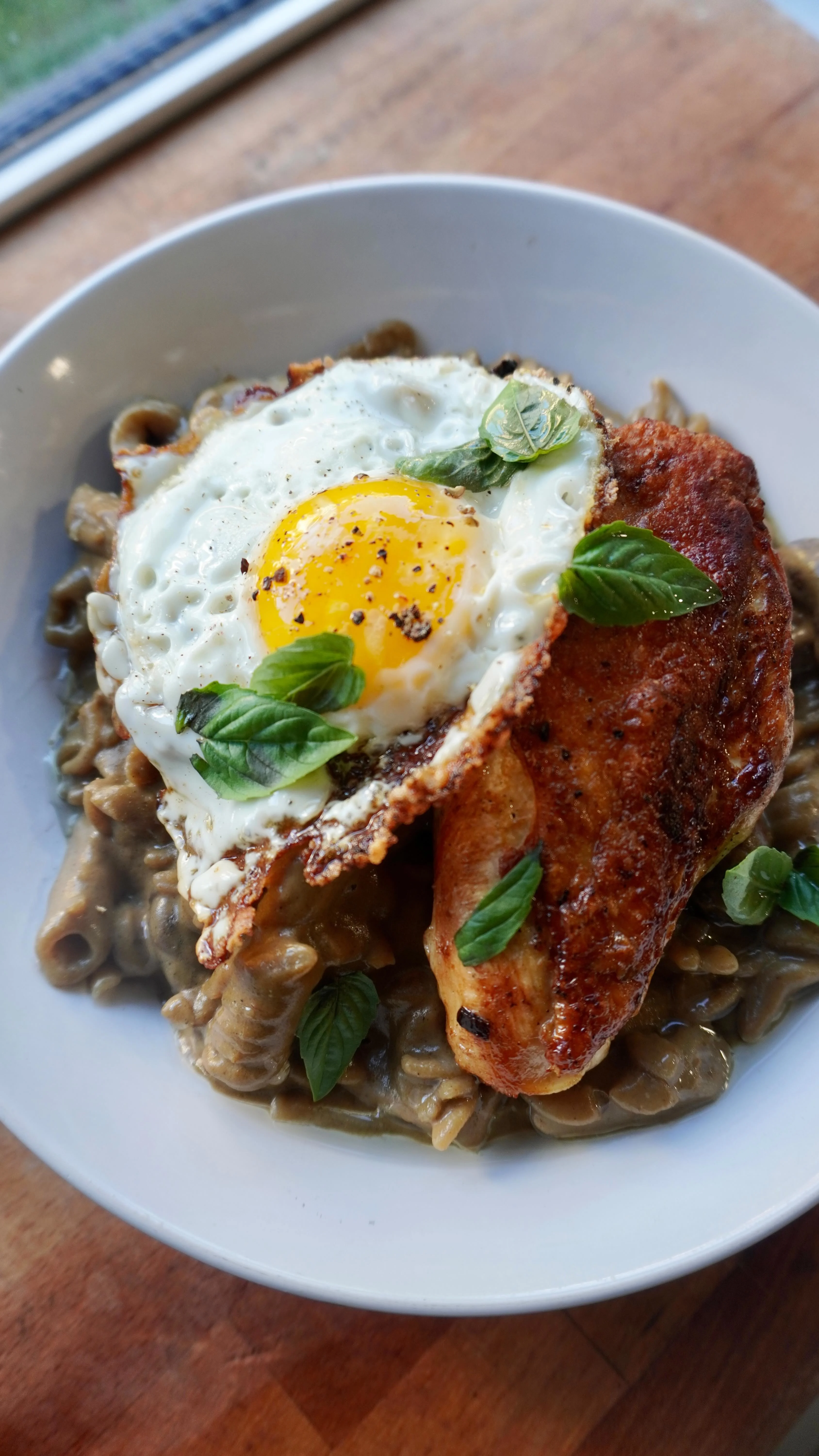 pasta-en-salsa-de-hongos-mushroom-sauce-pasta