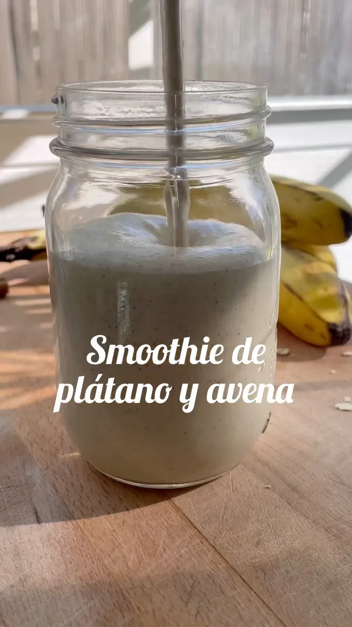 smoothie-de-platano-y-avena