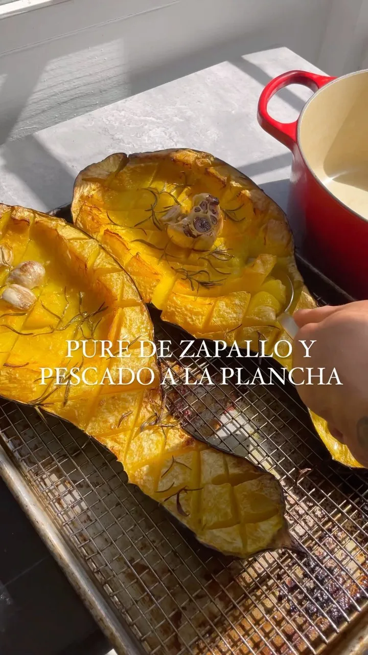 pure-de-zapallo-con-pescado-a-la-plancha