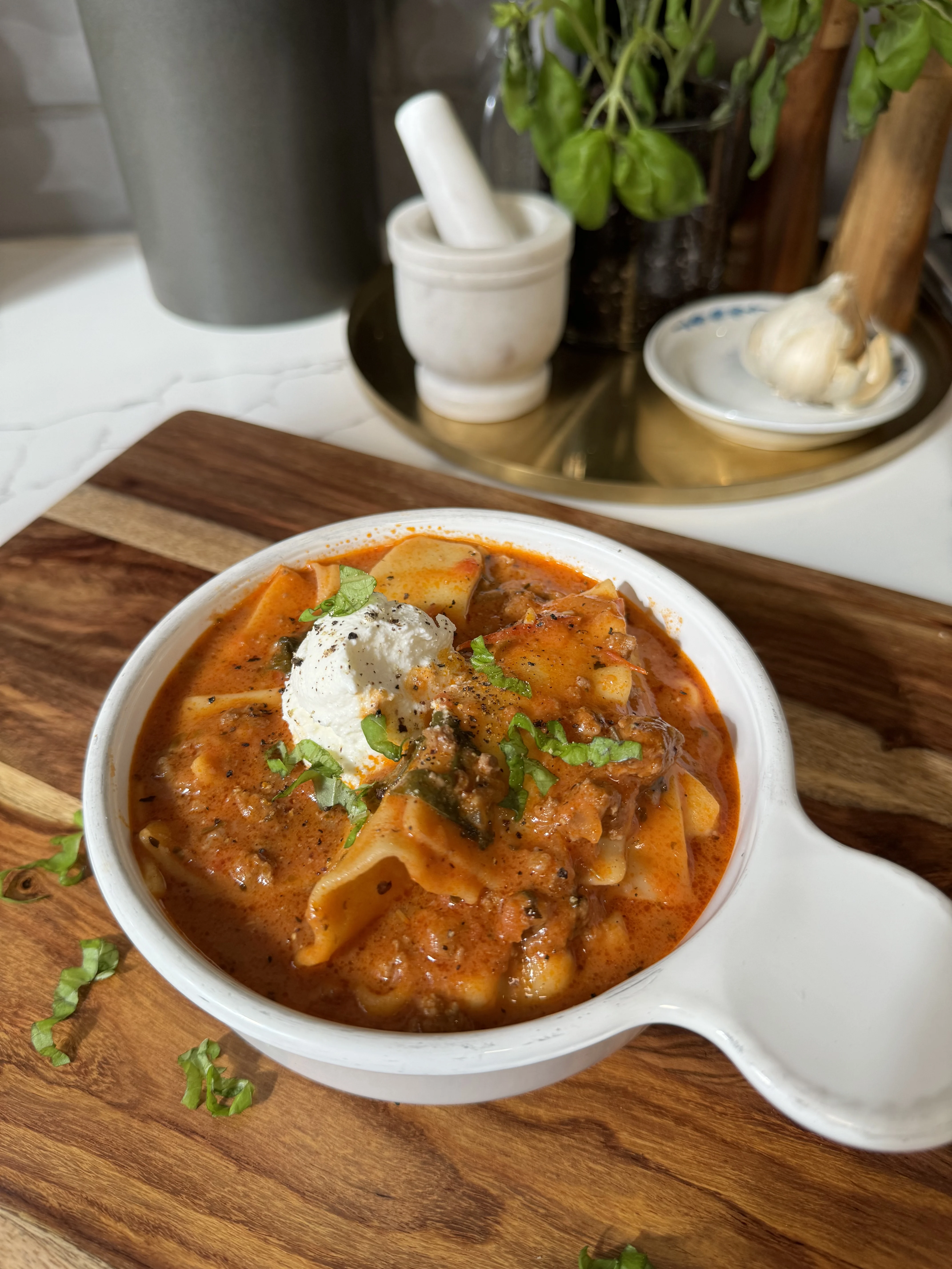 one-pot-lasagna-soup