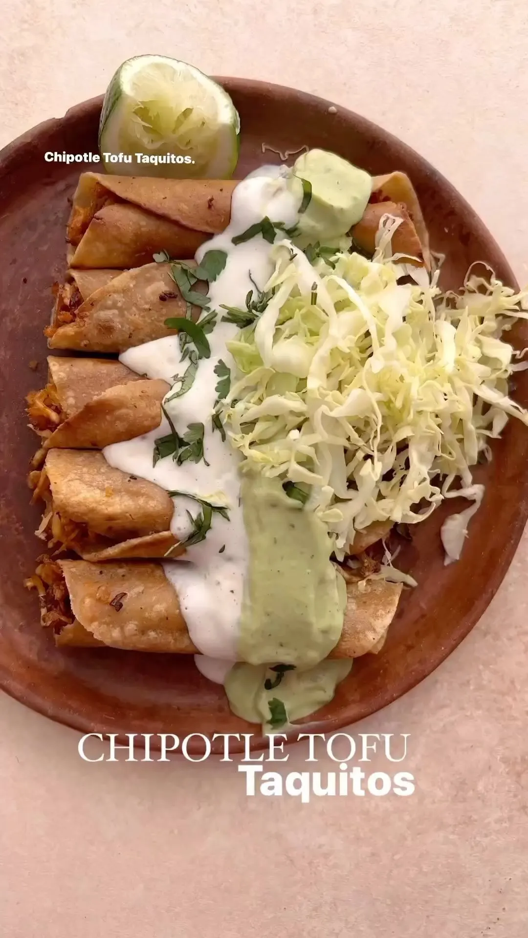 chipotle-tofu-taquitos!