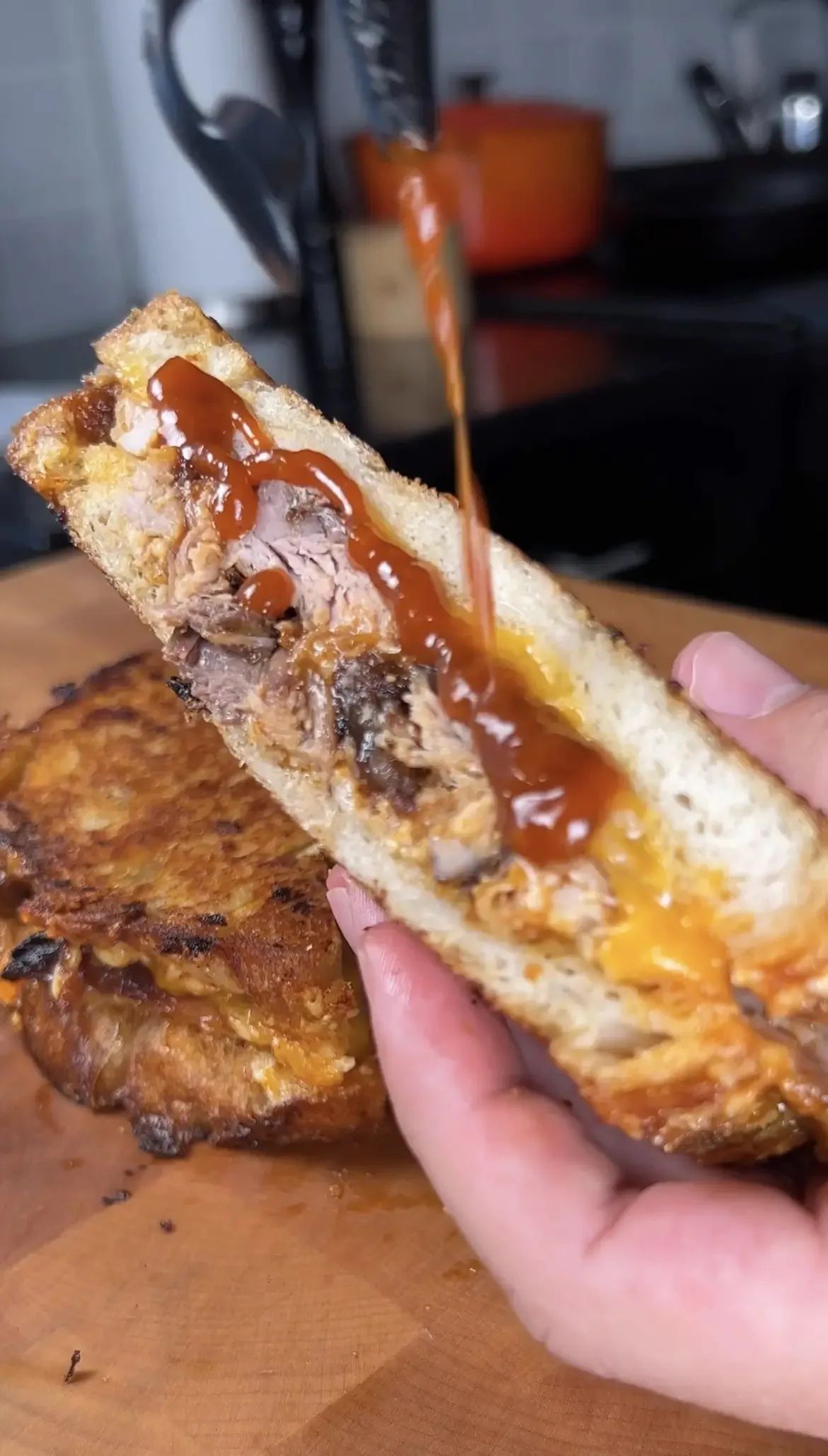 pulled-pork-grilled-cheese