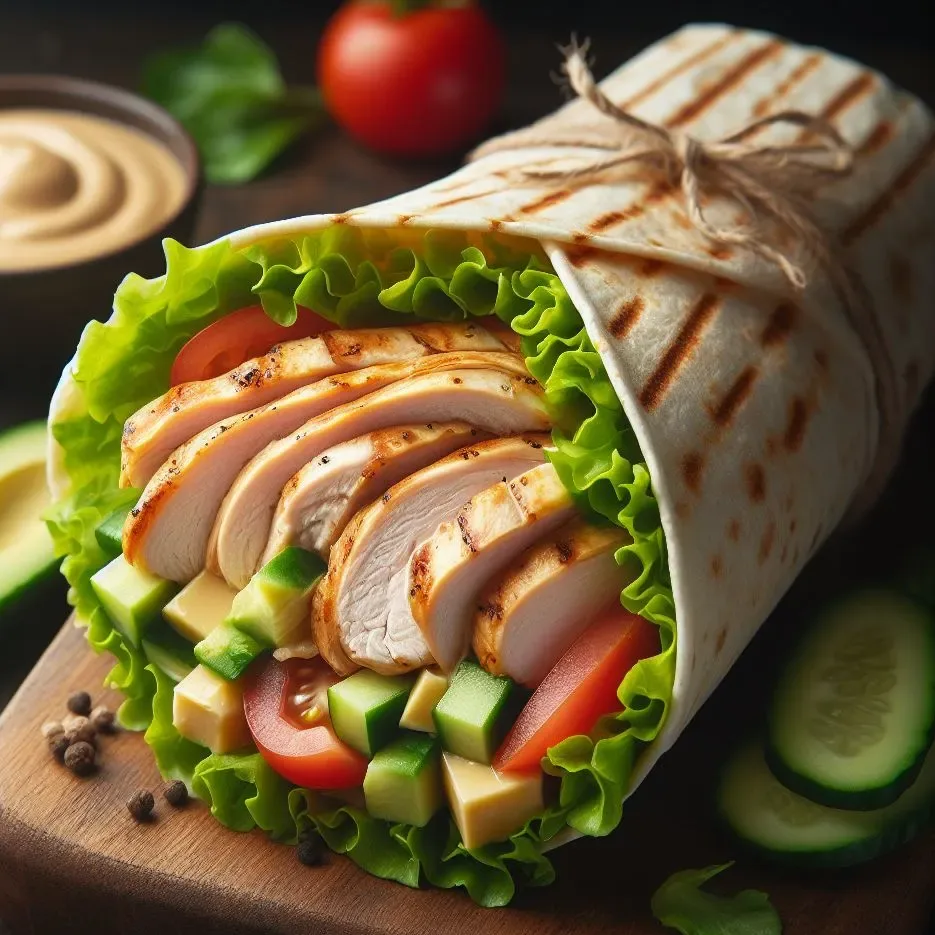 grilled-chicken-wrap-delight