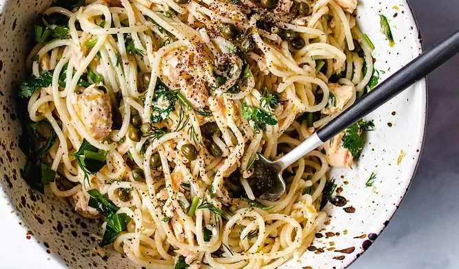 lemon-tuna-spaghetti