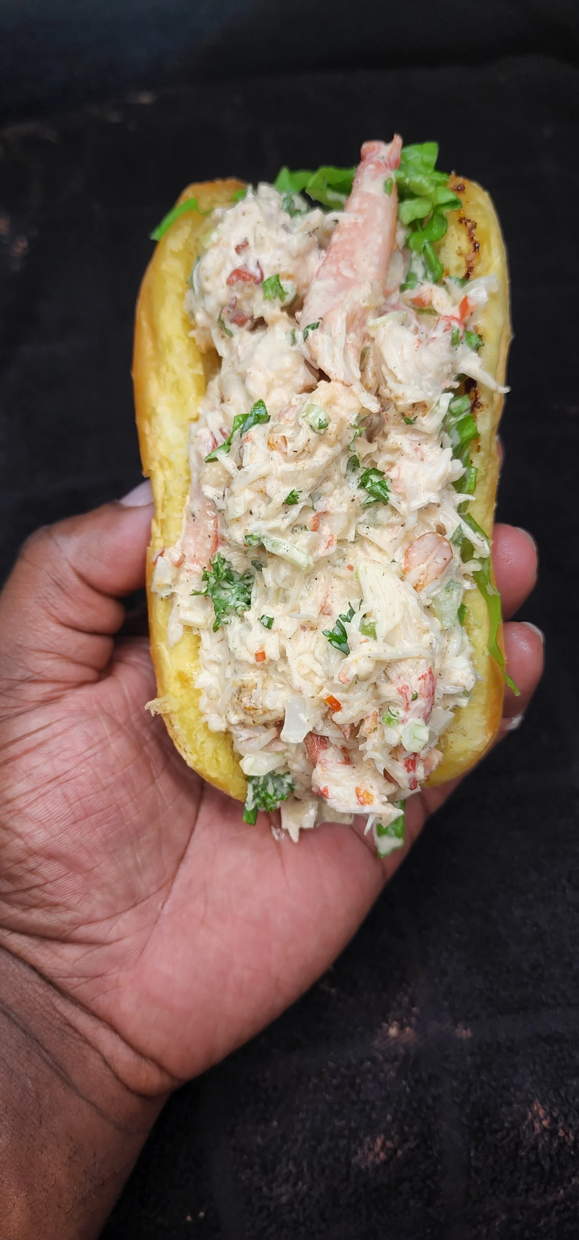seafood-roll-with-lobster-tail-alaskan-snow-crab