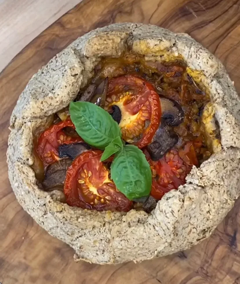 tomato-mushroom-galette