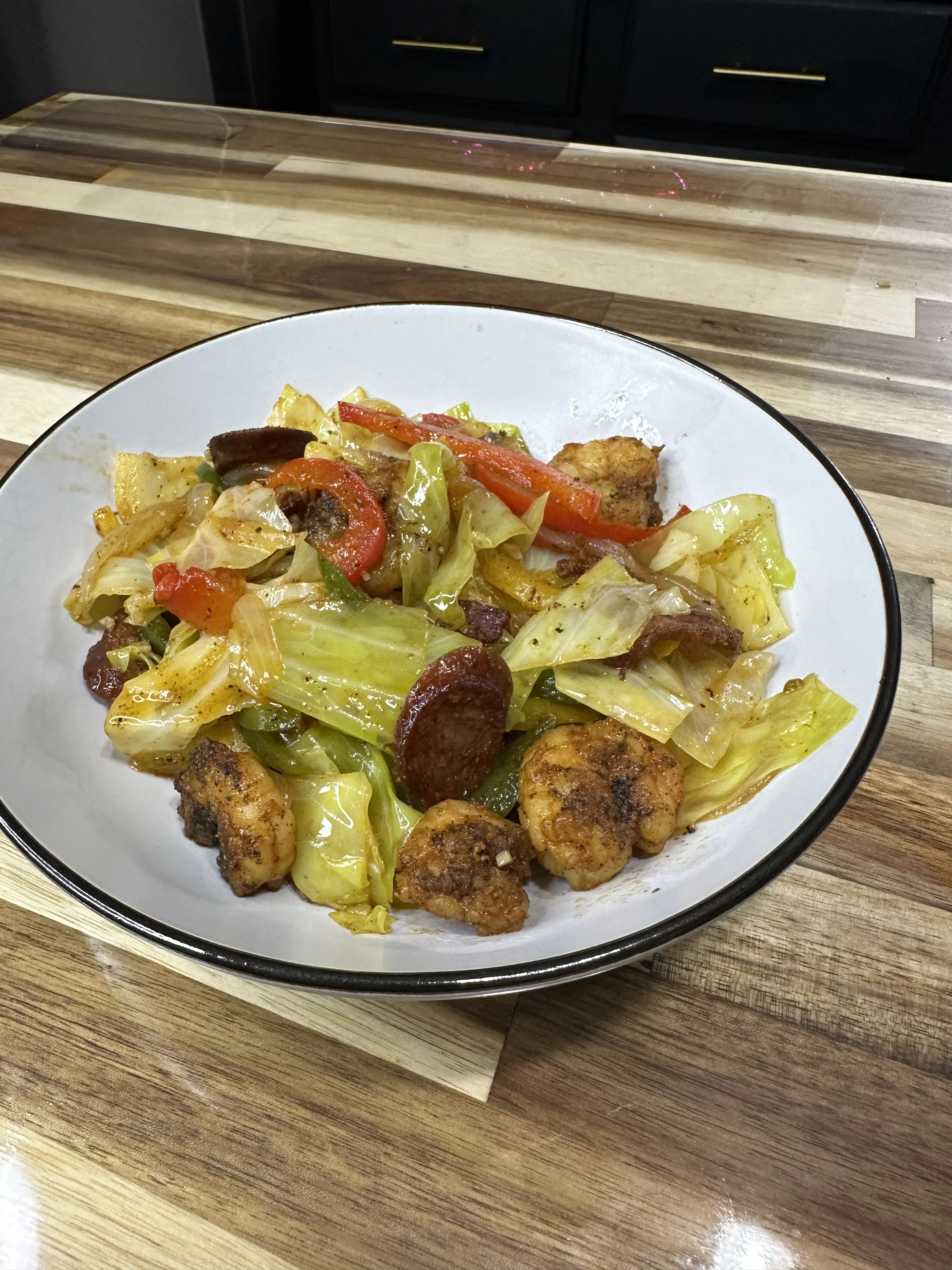 southern-fried-cabbage-and-shrimp