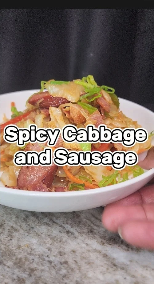 southern-cabbage-with-savory-sausage