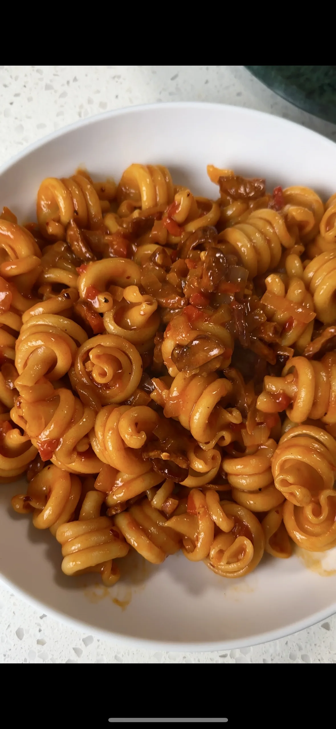 chorizo-and-roasted-red-pepper-pasta