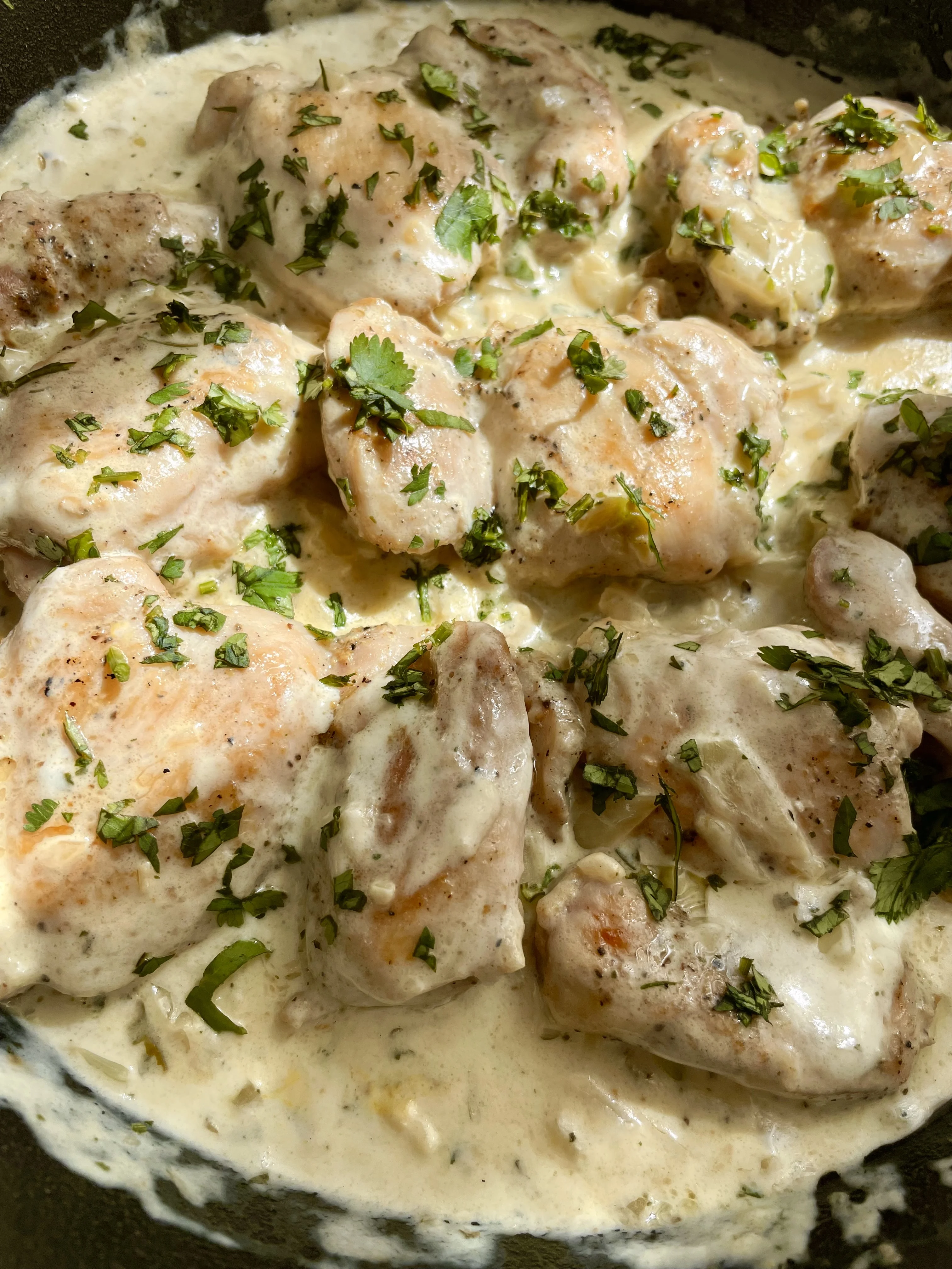 pollo-con-crema