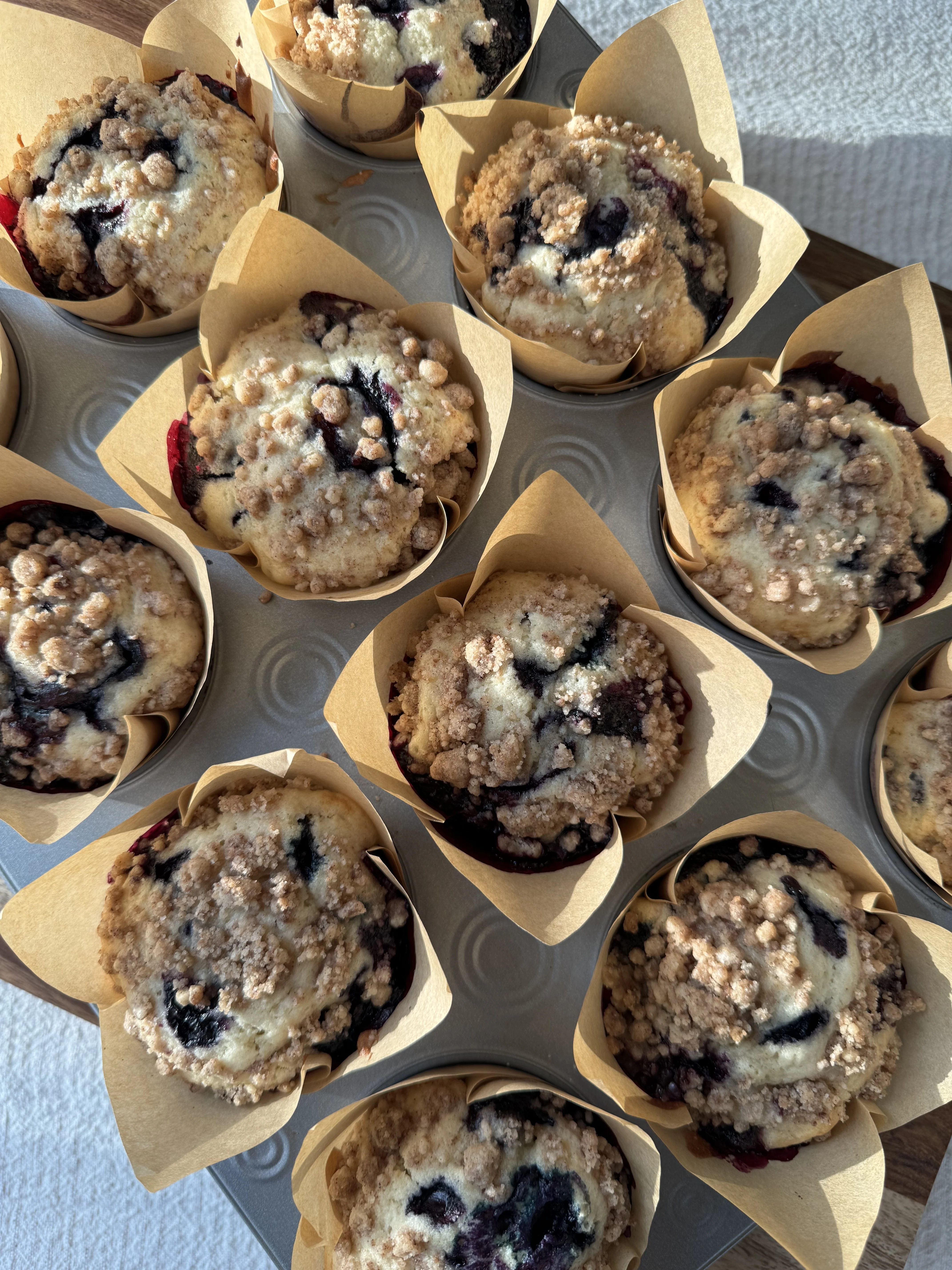 blueberry-muffins