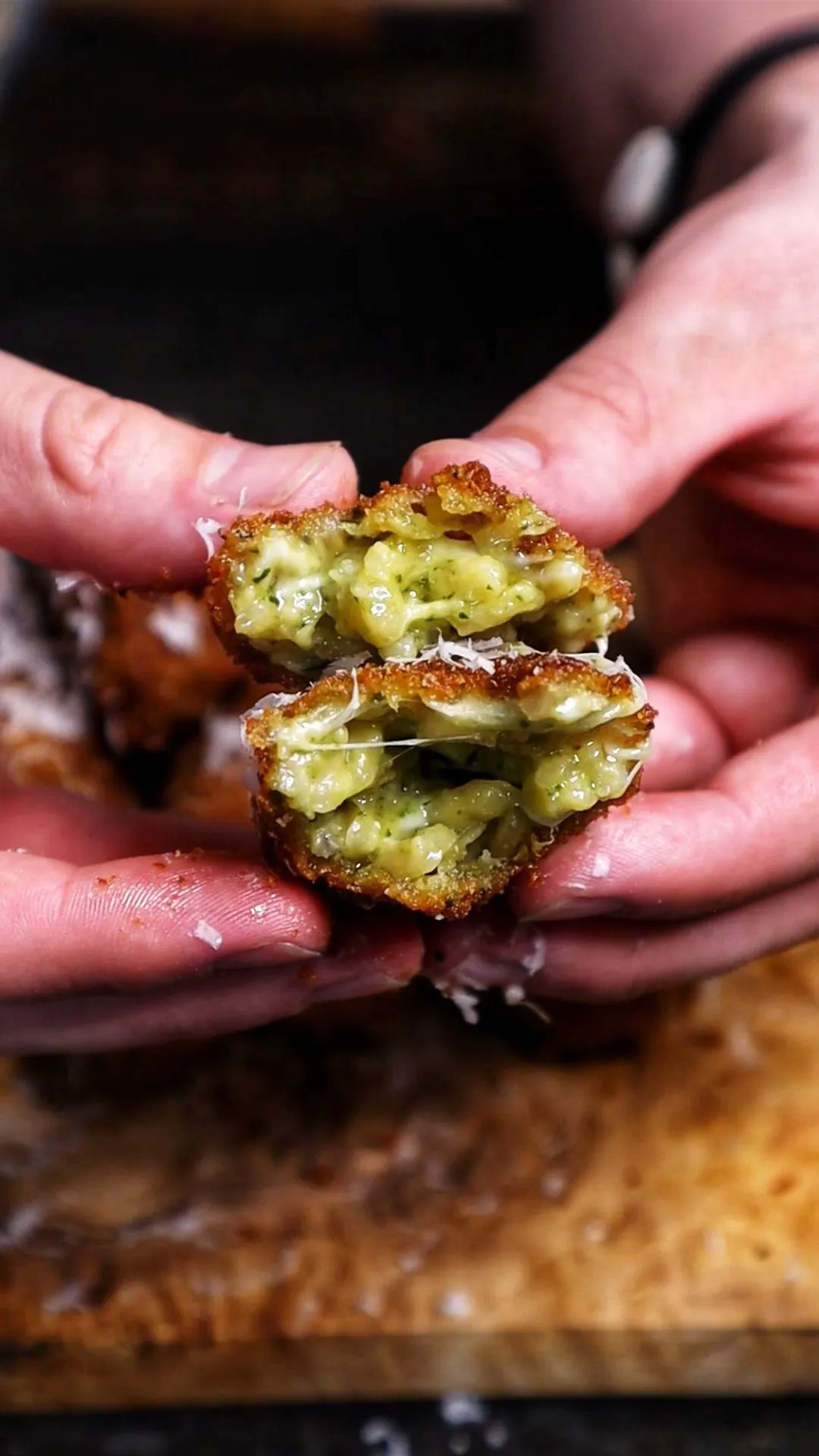 pesto-risotto-mozz-sticks-and-sun-dried-tomato-ranch