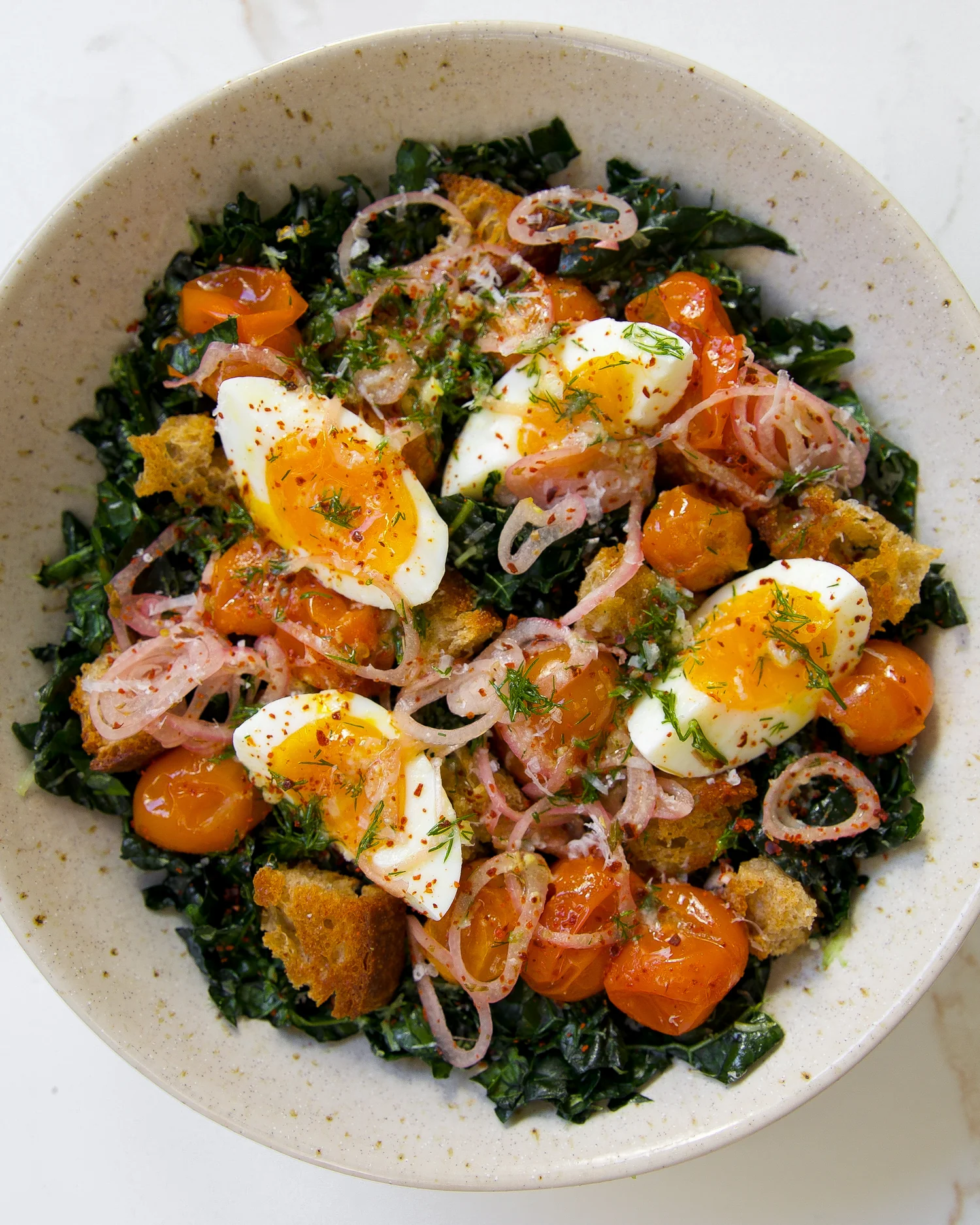 brightland-olive-oil-kale-salad-with-dill-vinaigrette