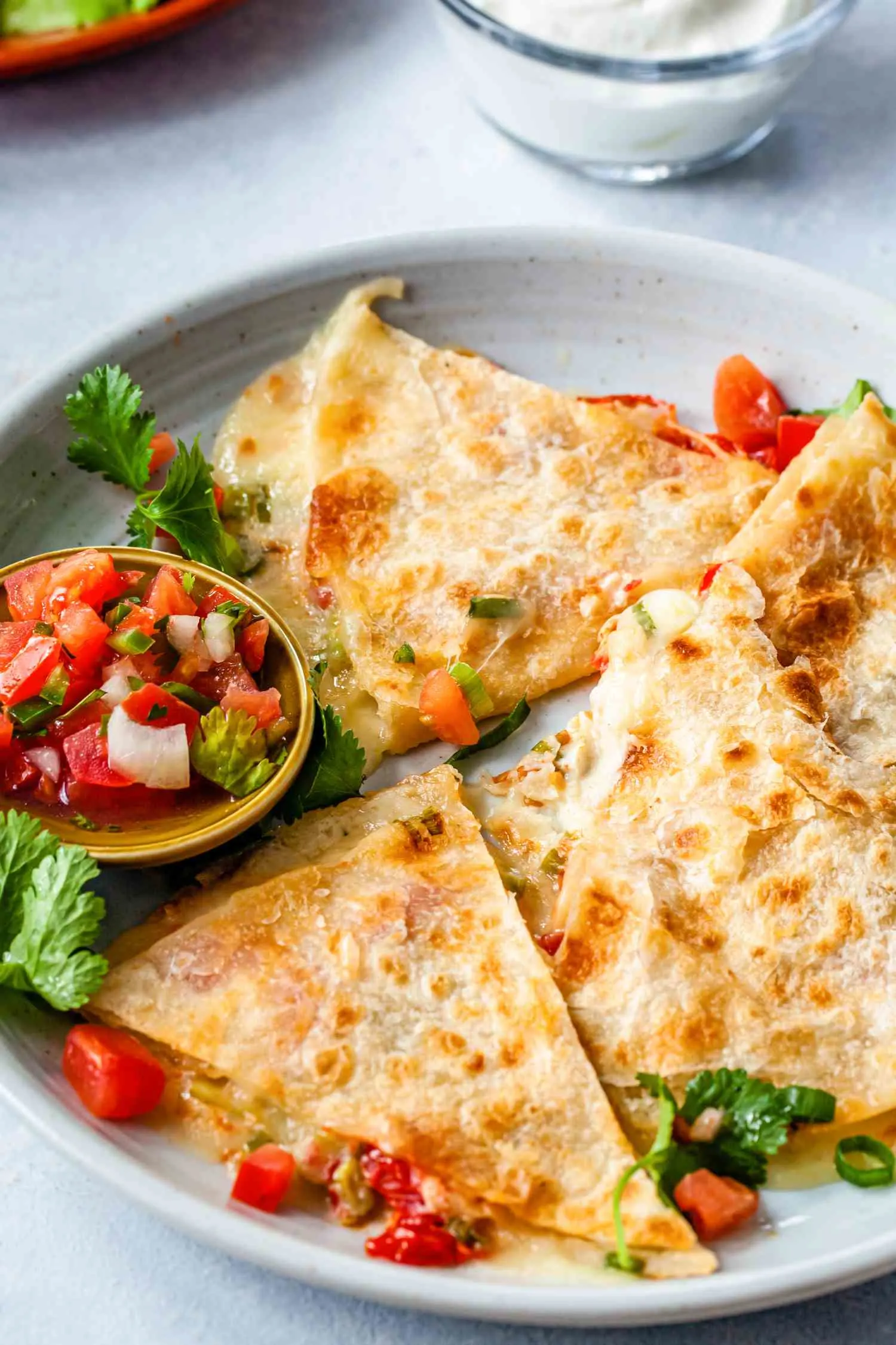 quesadillas