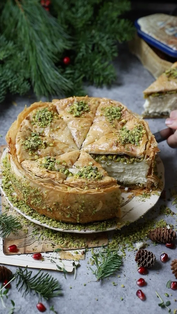 baklava-cheesecake