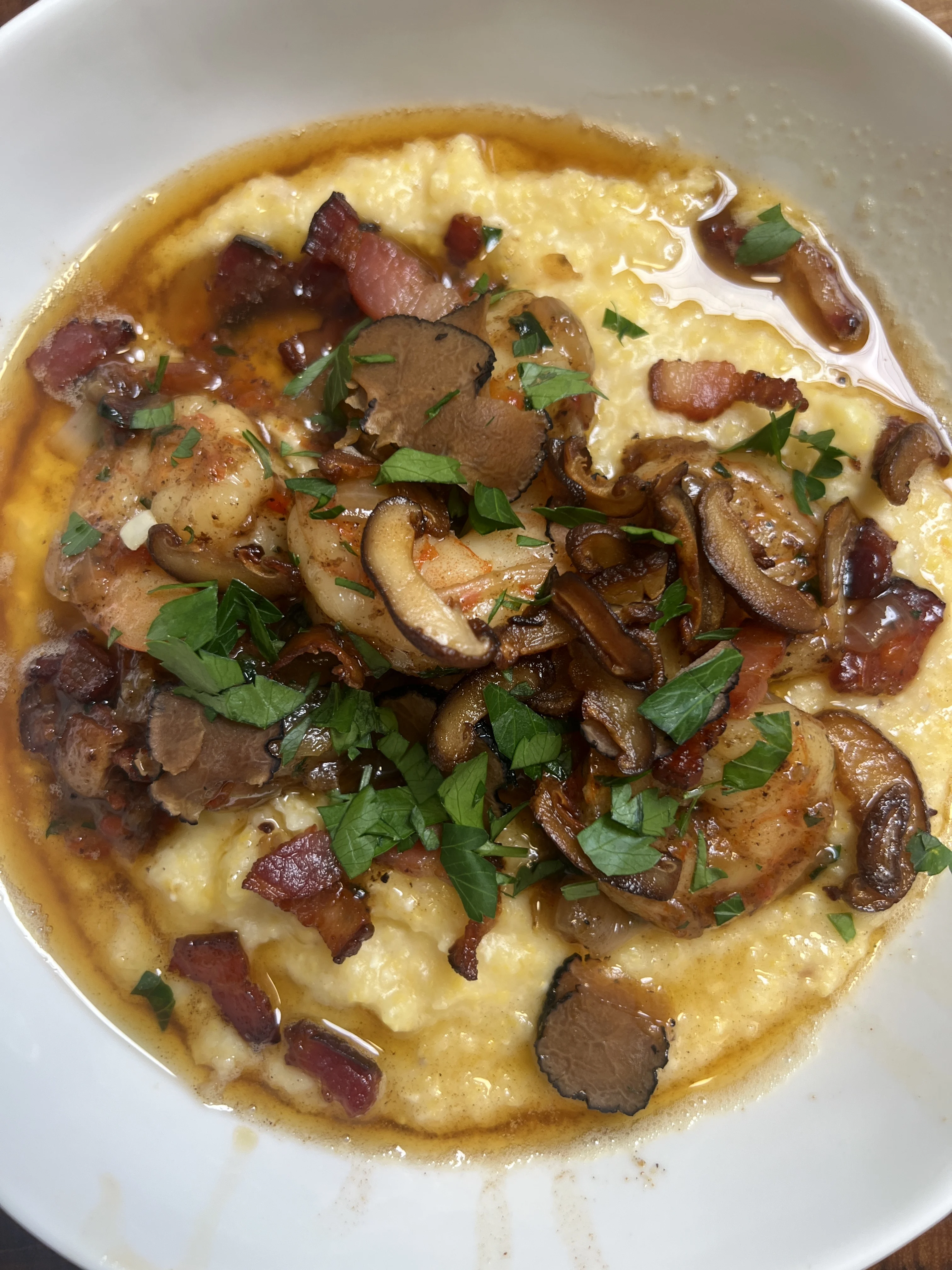 truffle-brown-butter-shrimp-and-grits
