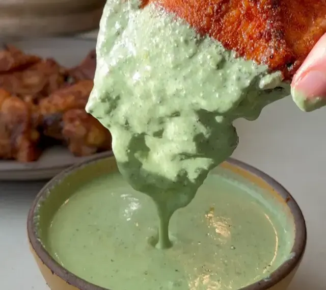 cilantro-feta-sauce