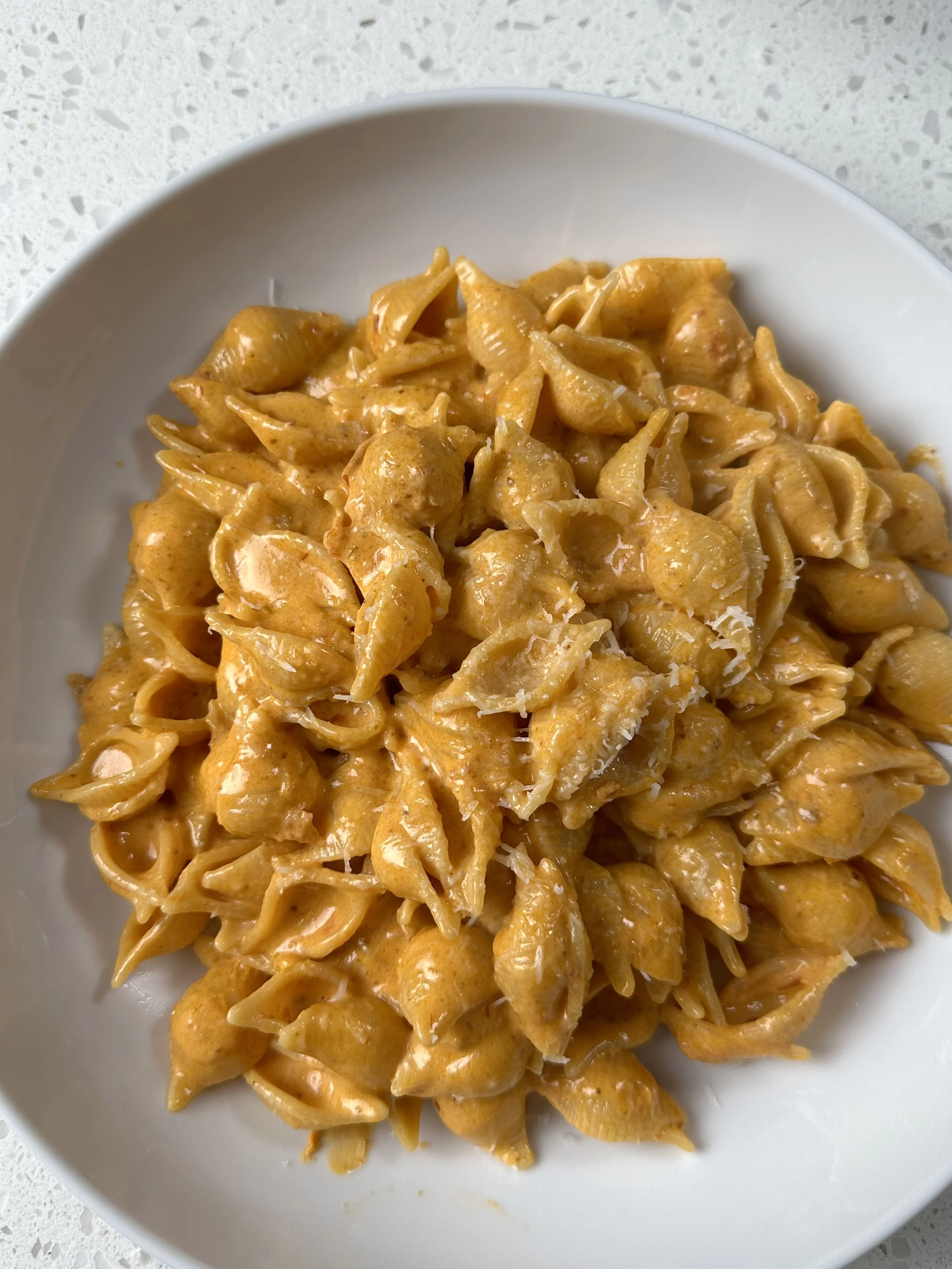 creamy-red-pesto-shells