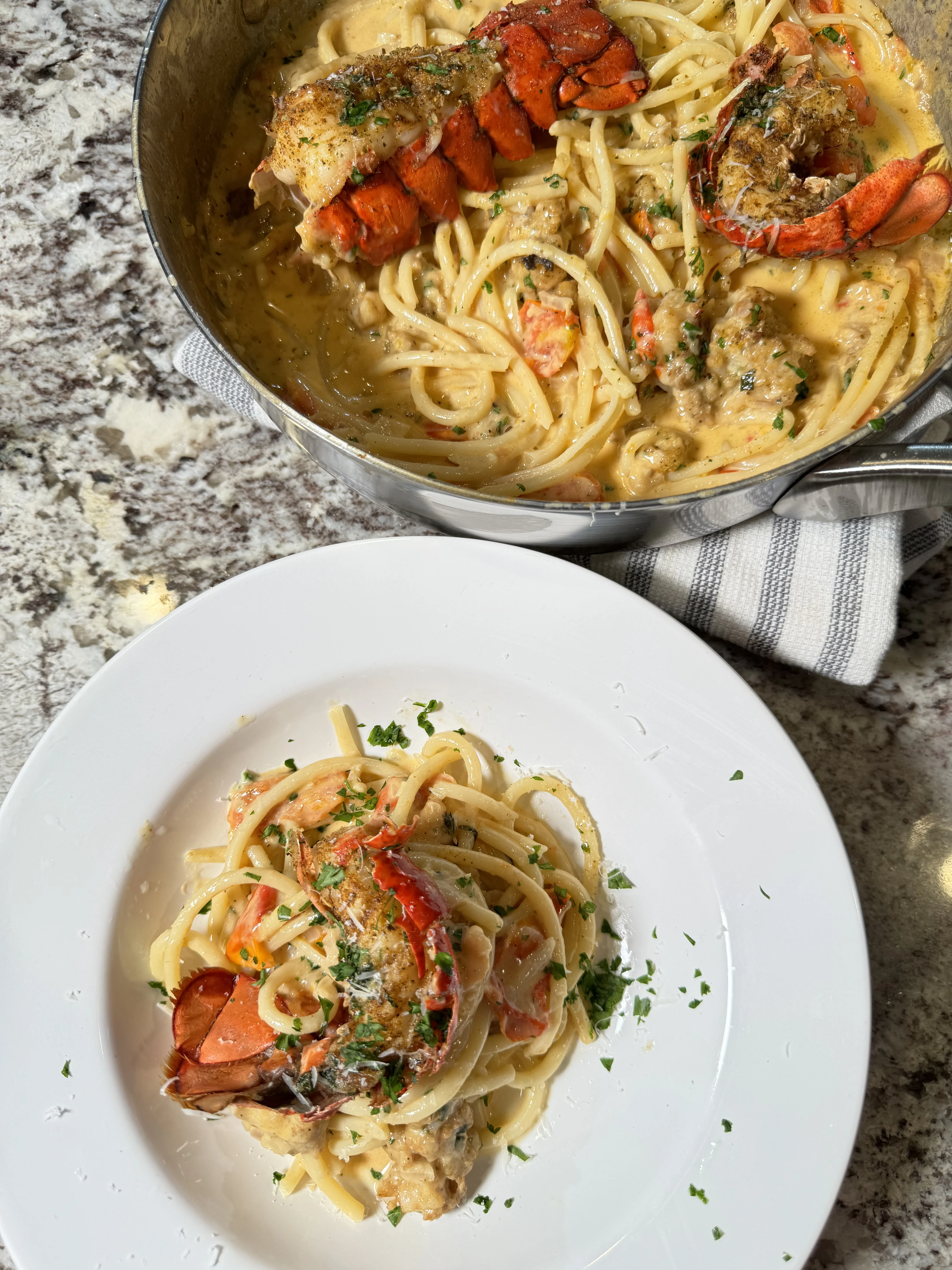 lobster-buccatini