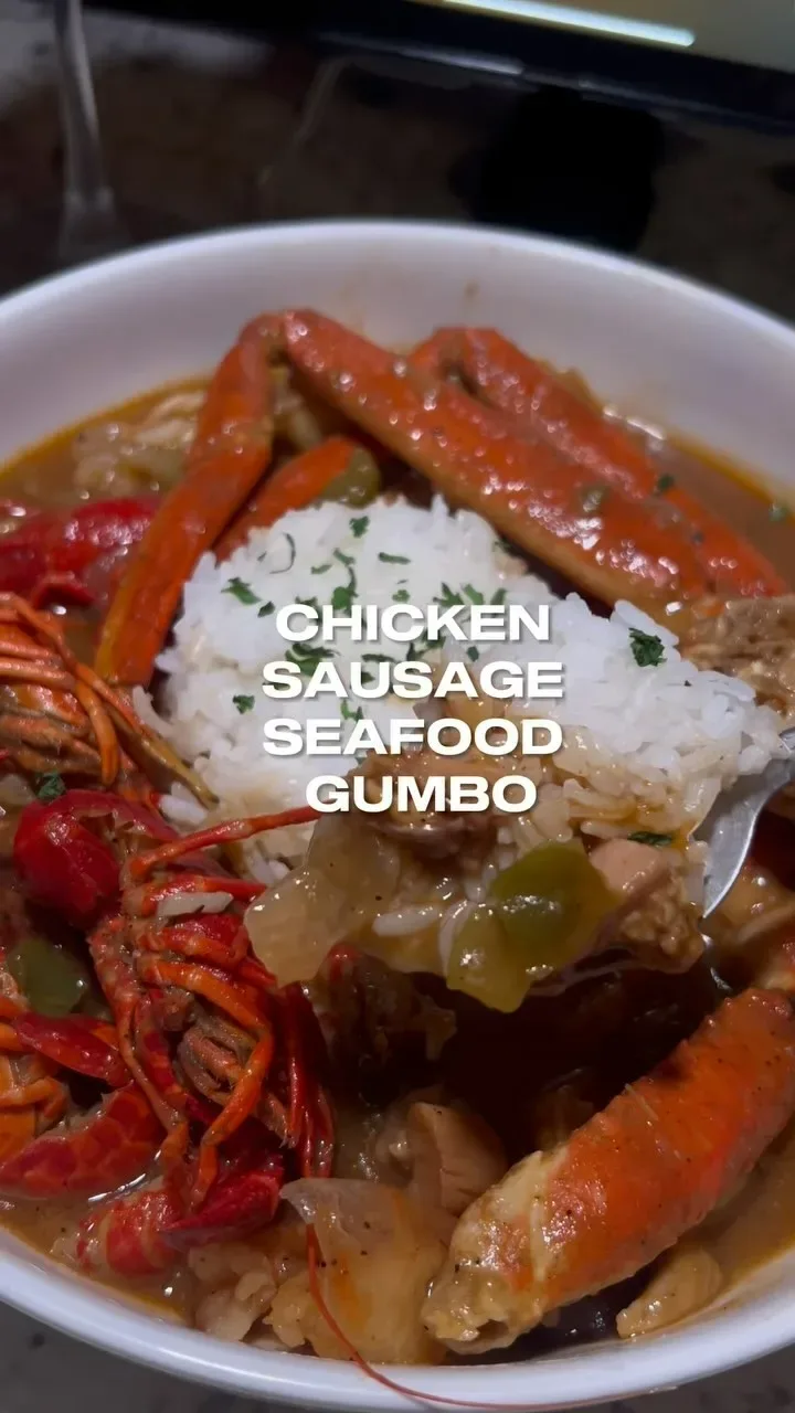 chicken-sausage-seafood-gumbo