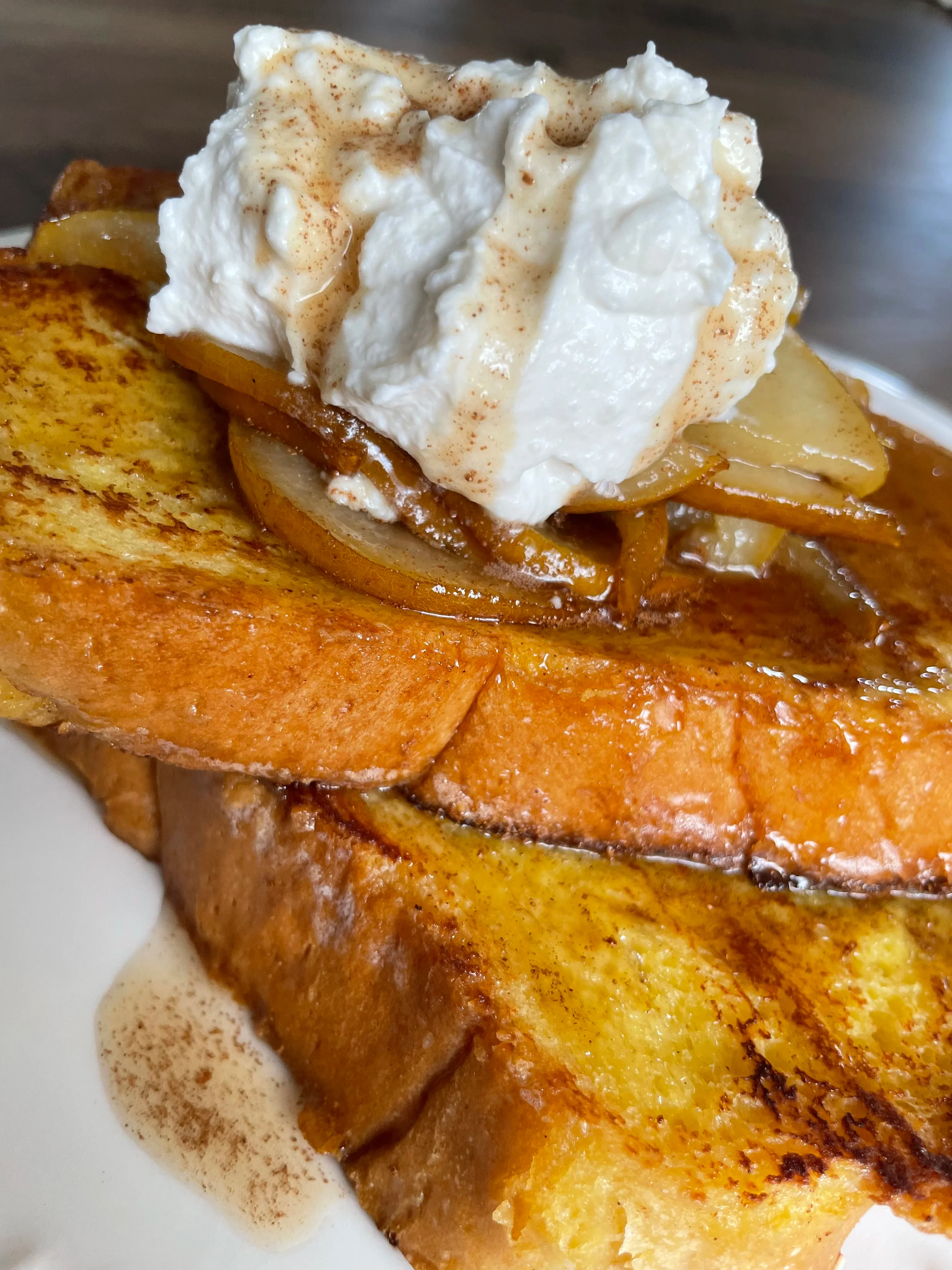 ricotta-pear-french-toast