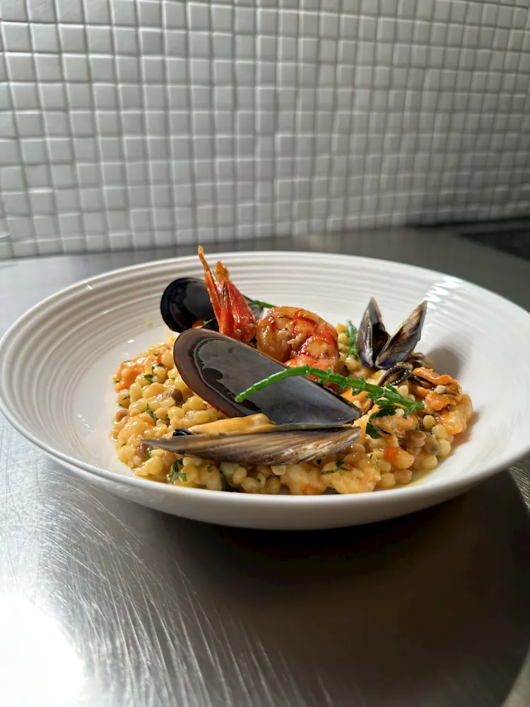 seafood-fregola-and-mussel-pasta-with-carabinero-prawns