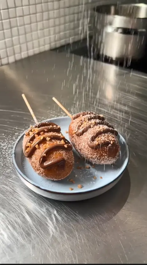 marshmallow-and-brownie-ganache-corndog