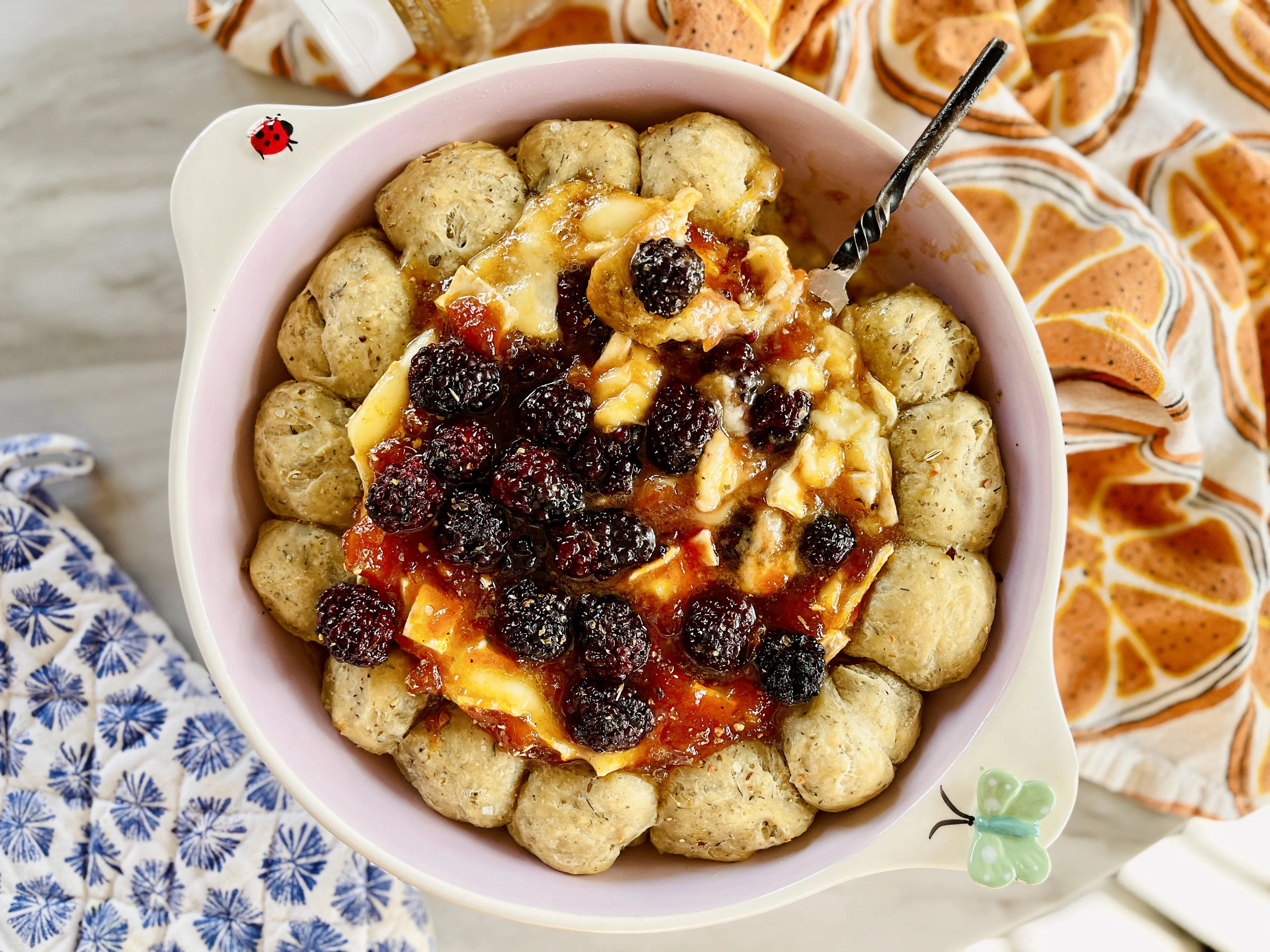 blackberry-baked-brie