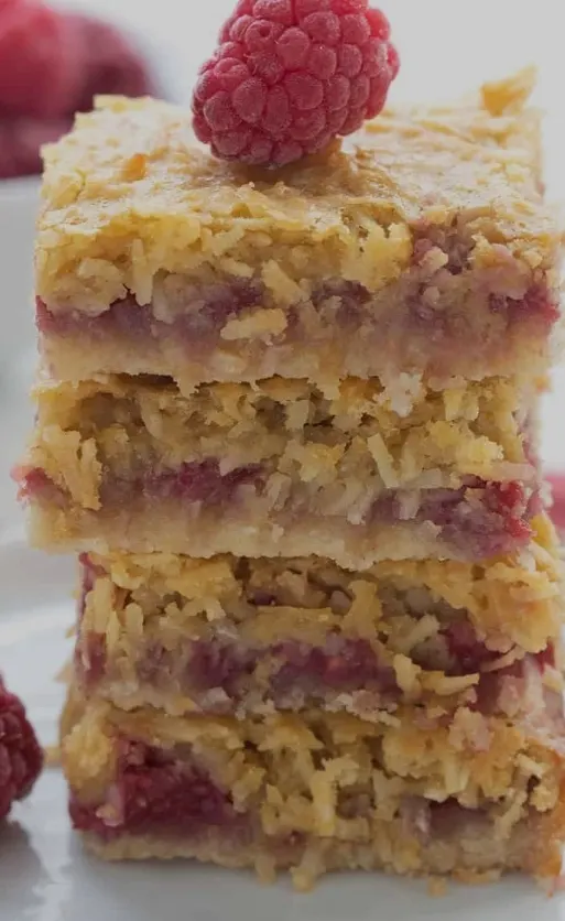 raspberry-coconut-almond-bars