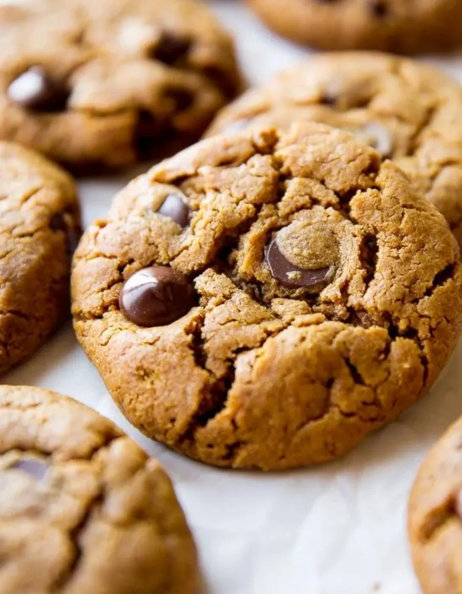 chewy-keto-bliss:-almond-butter-chocolate-chunk-cookies