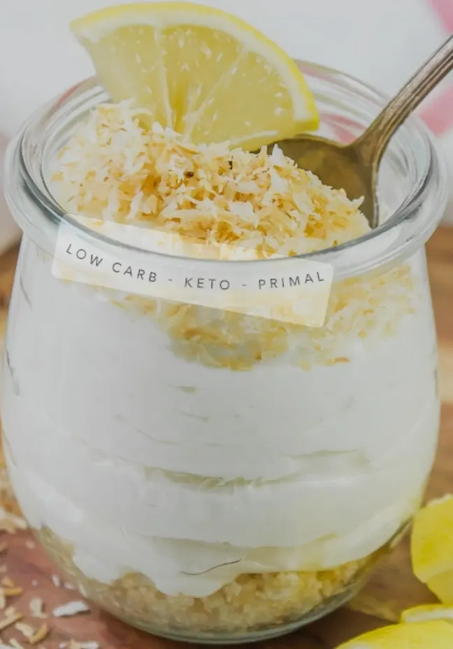 lemon-bliss-delight:-keto-coconut-mousse-with-toasted-almonds