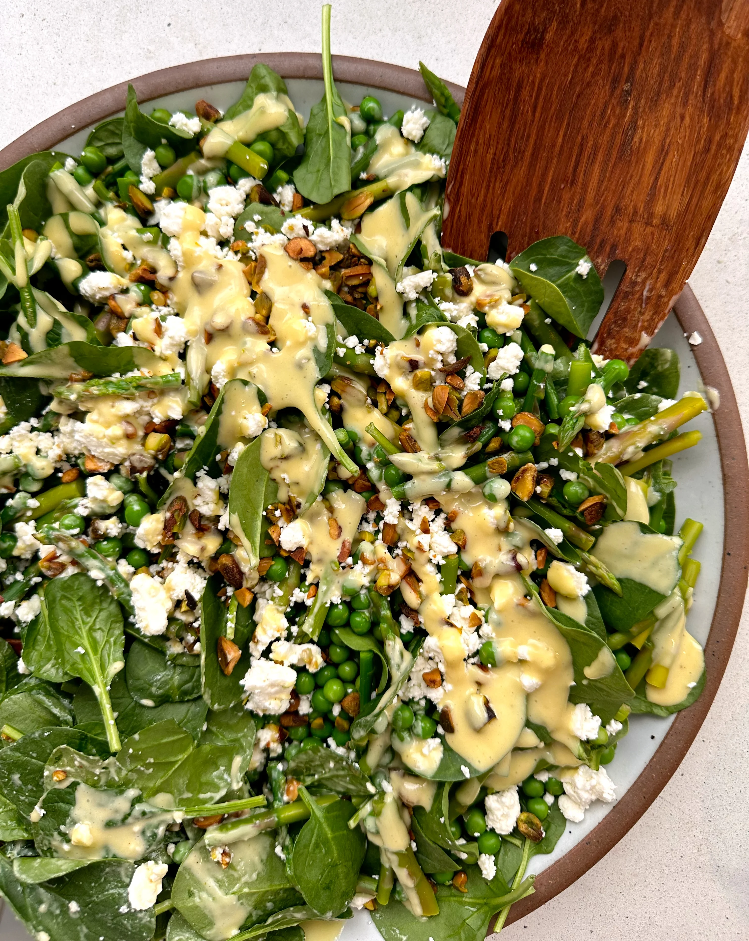 asparagus-and-pea-spinach-salad