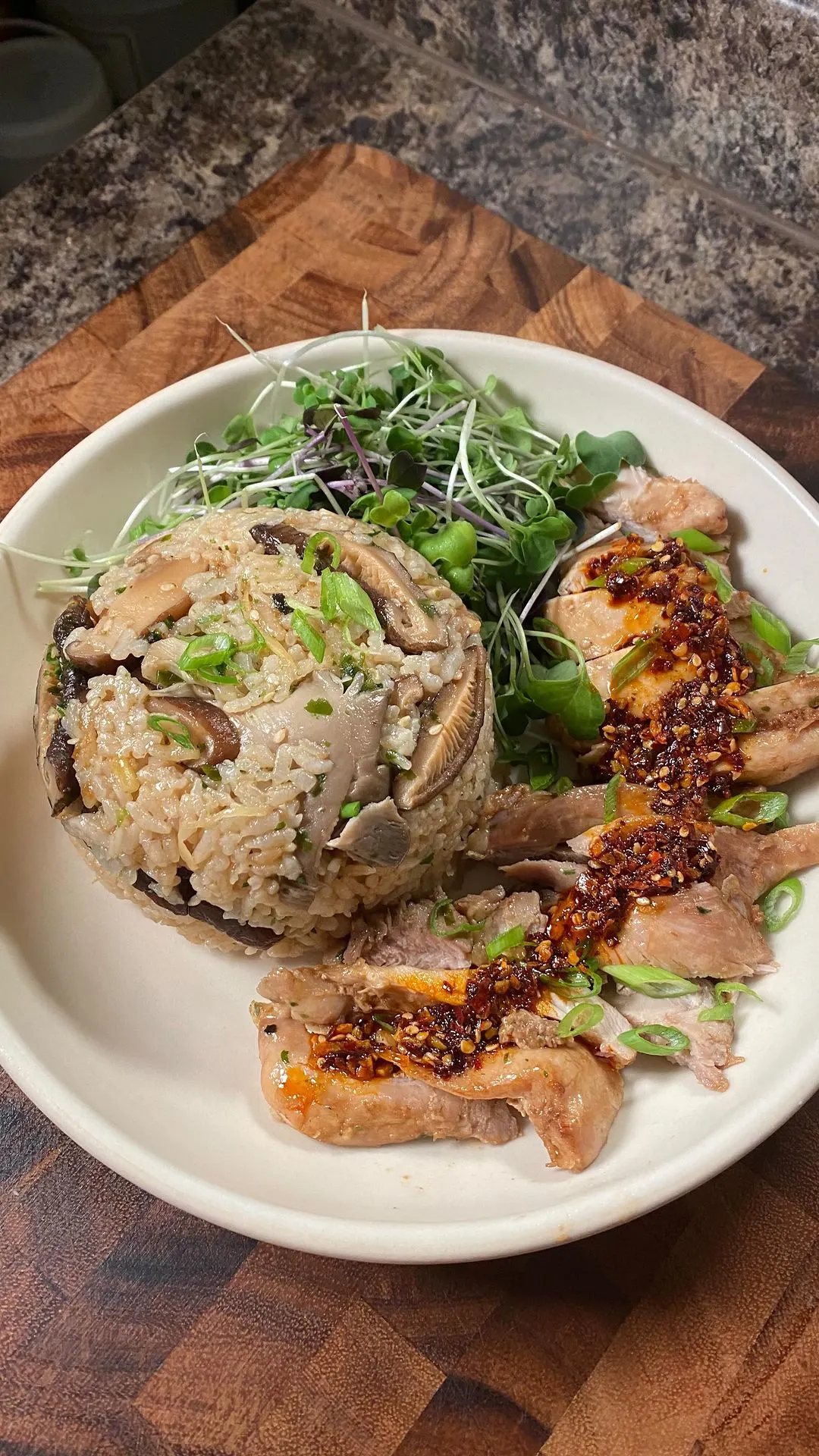 mushroom-chicken-rice