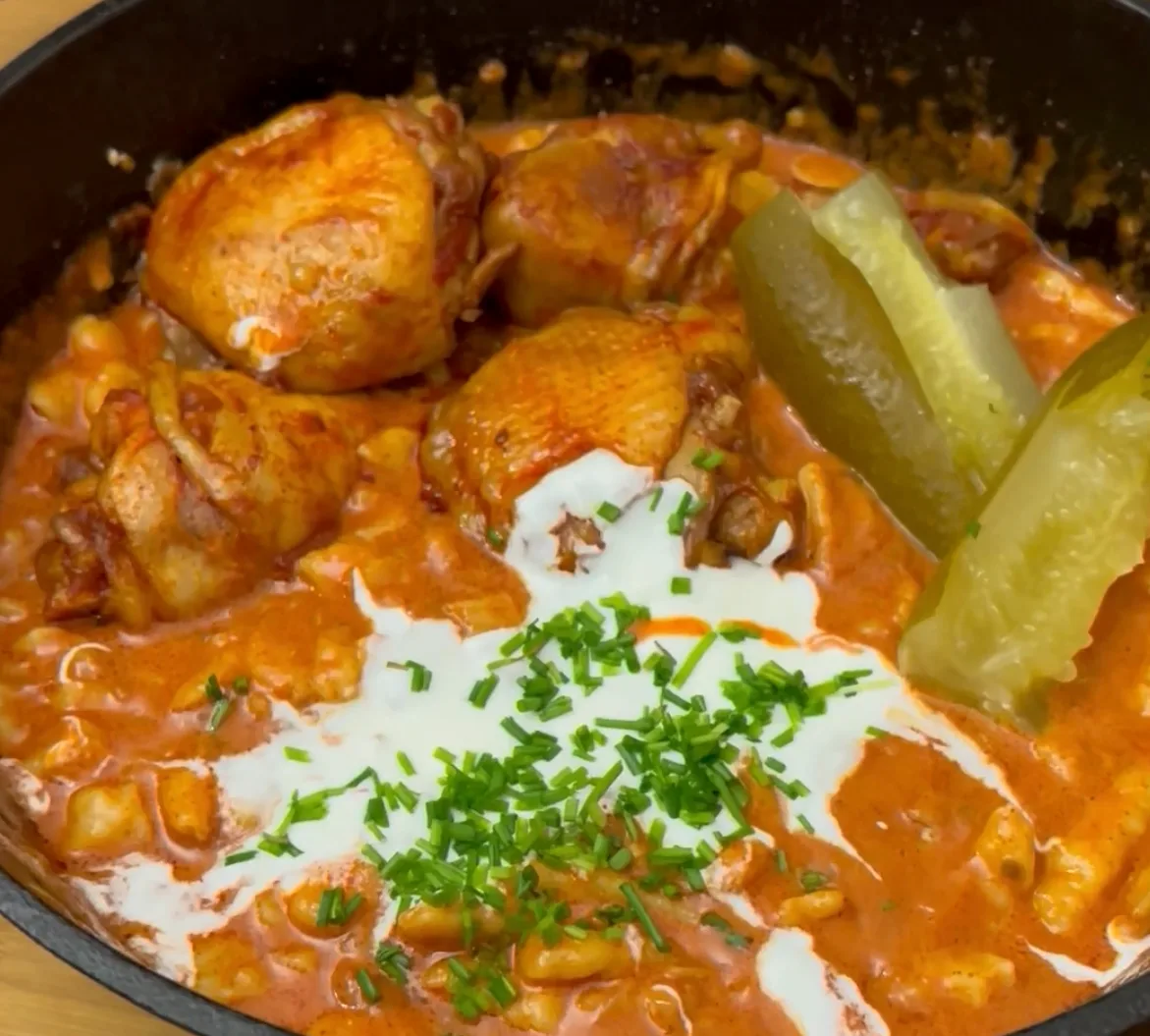hungarian-chicken-paprikash