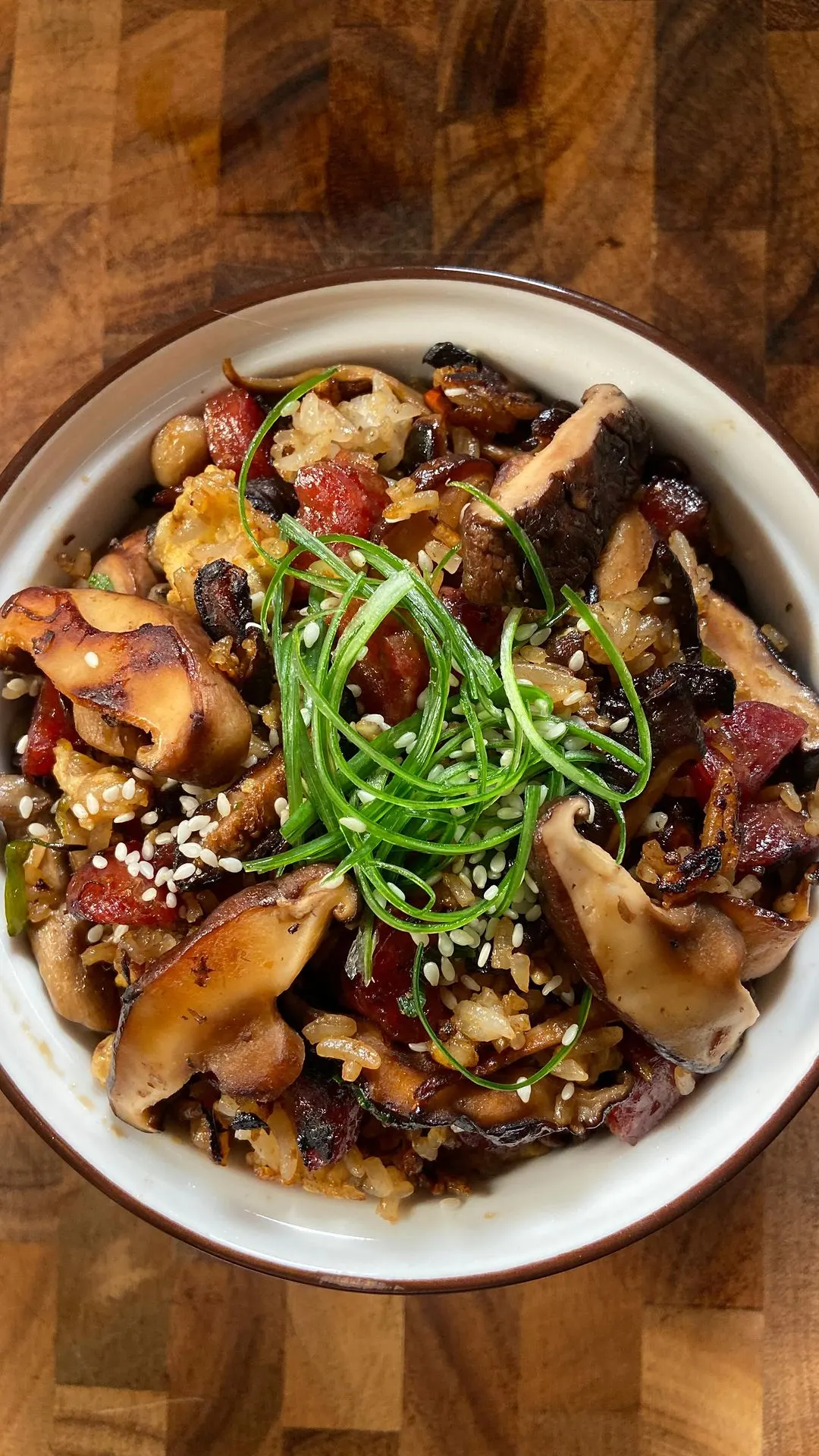 mushroom-fried-rice