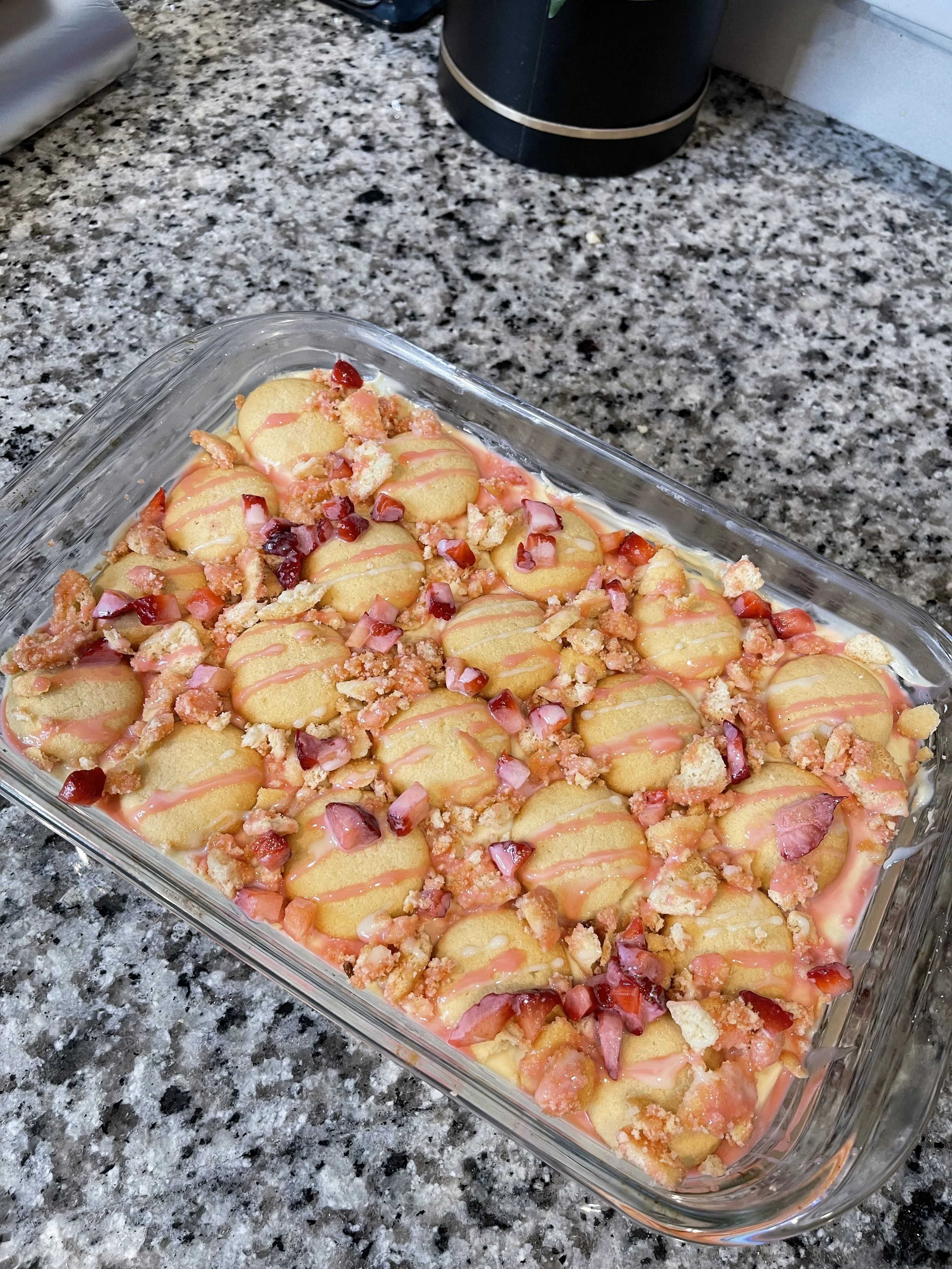 strawberry-banana-pudding