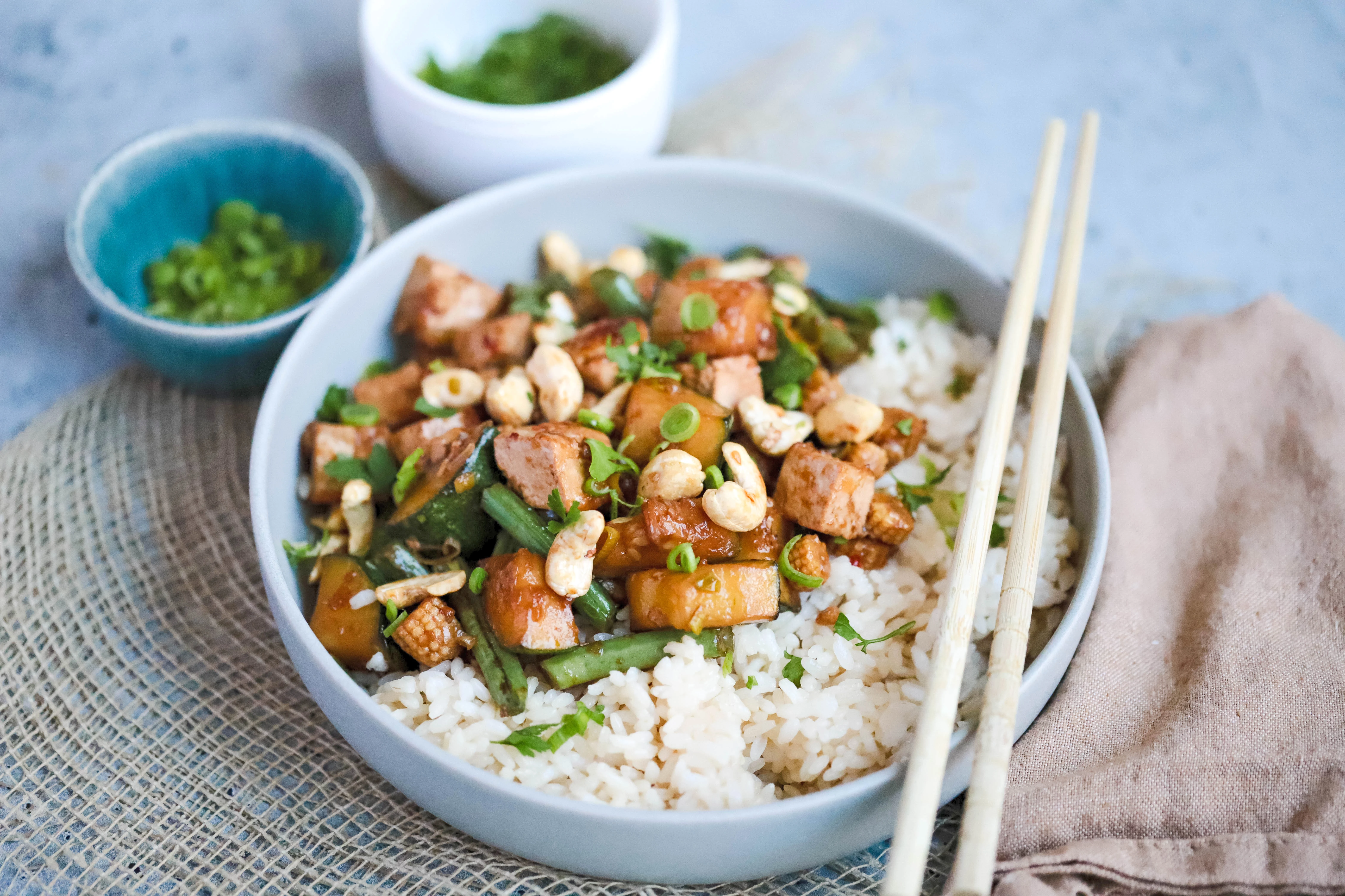 corn-bean-and-zucchini-tofu-stir-fry