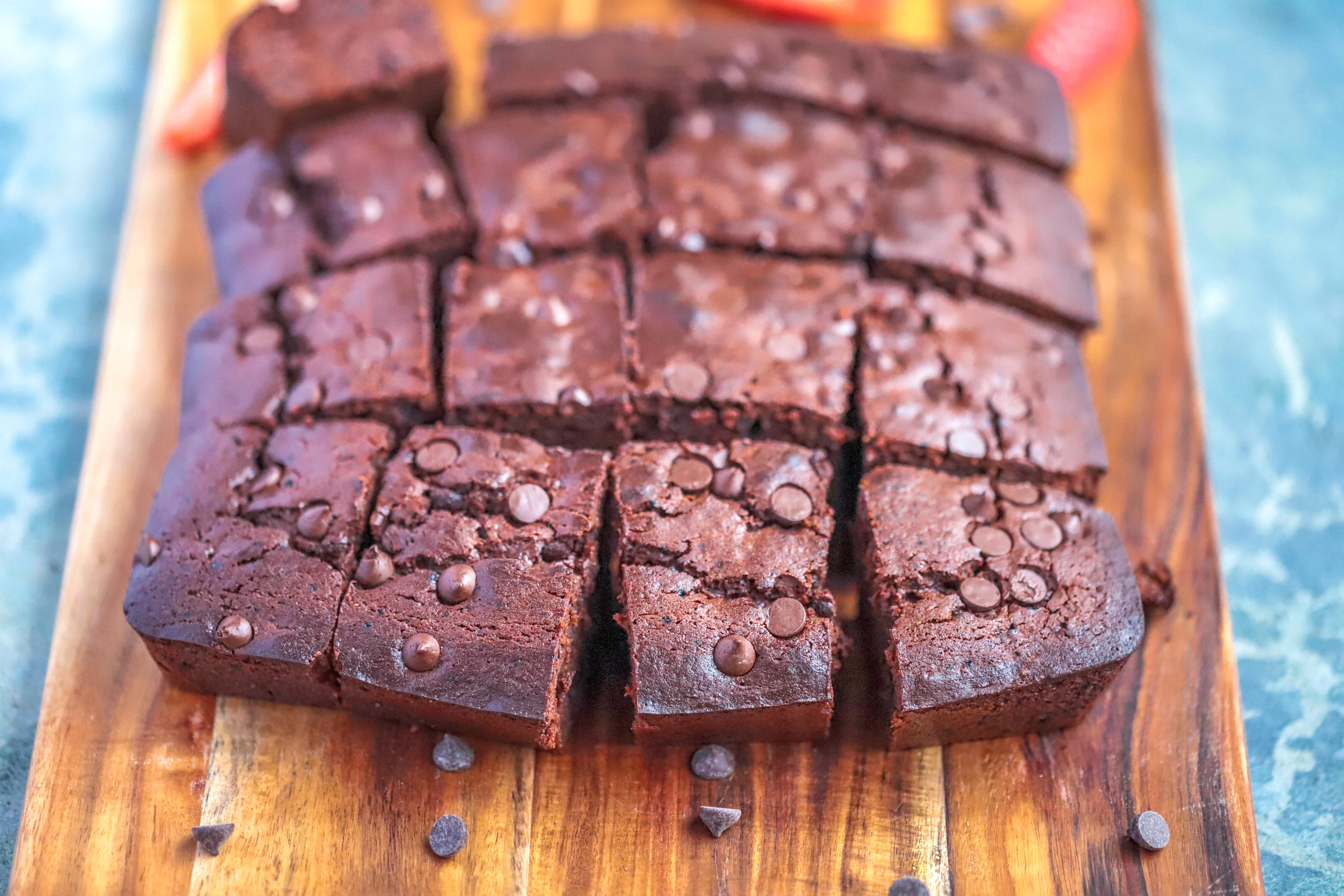 flourless-peanut-butter-protein-brownies