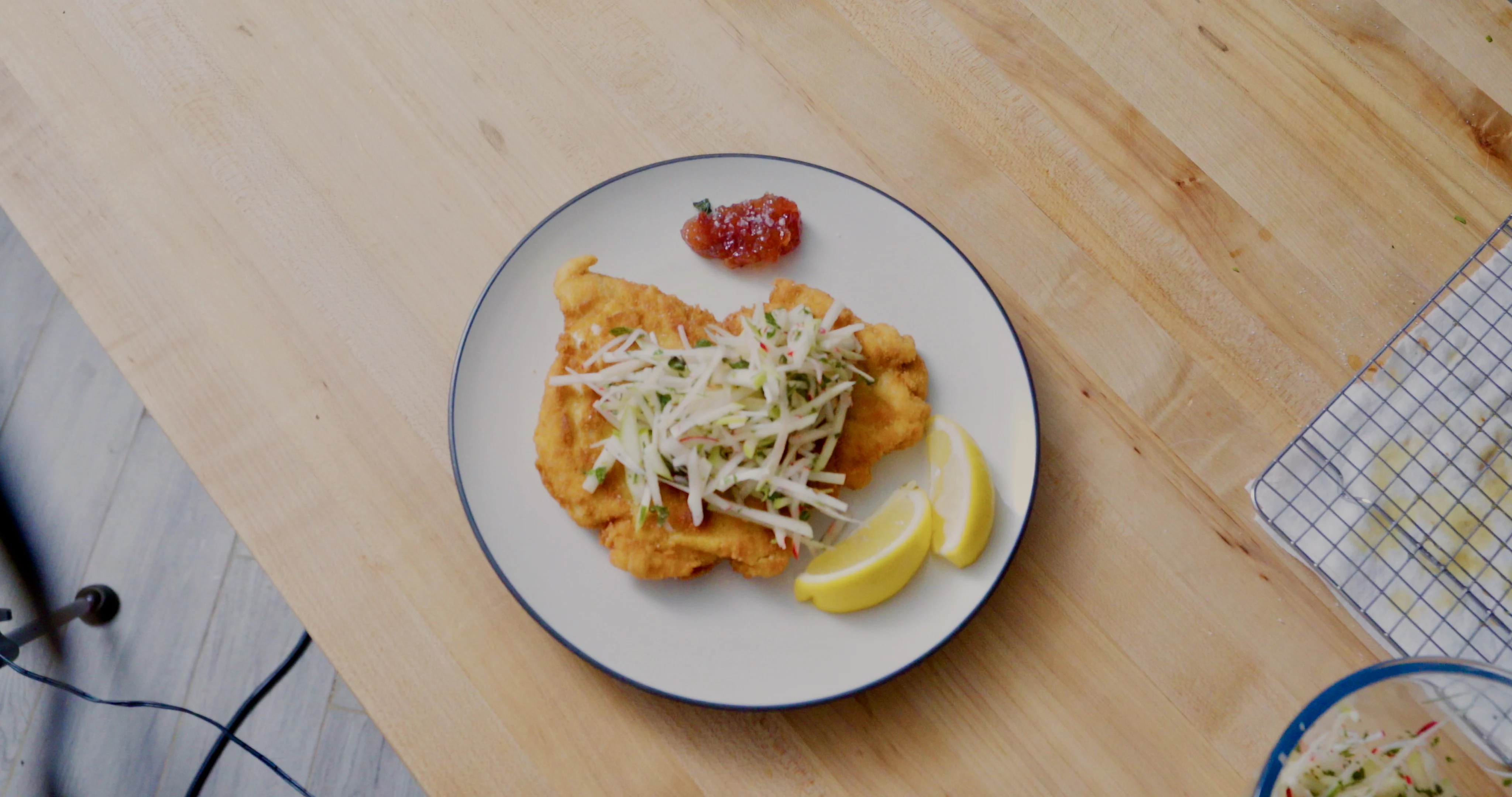 chicken-schnitzel-with-kohlrabi-slaw