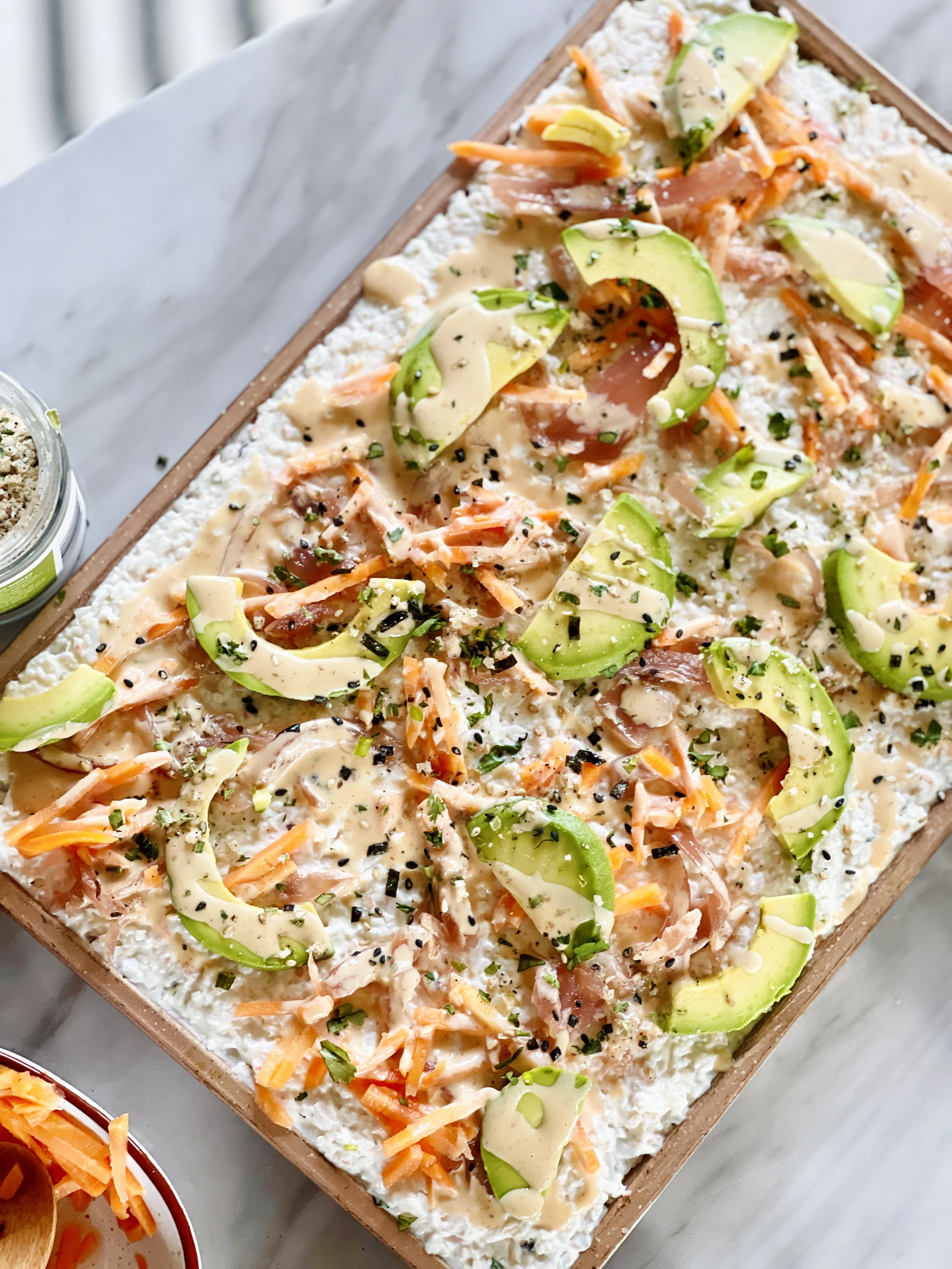 california-roll-party-platter