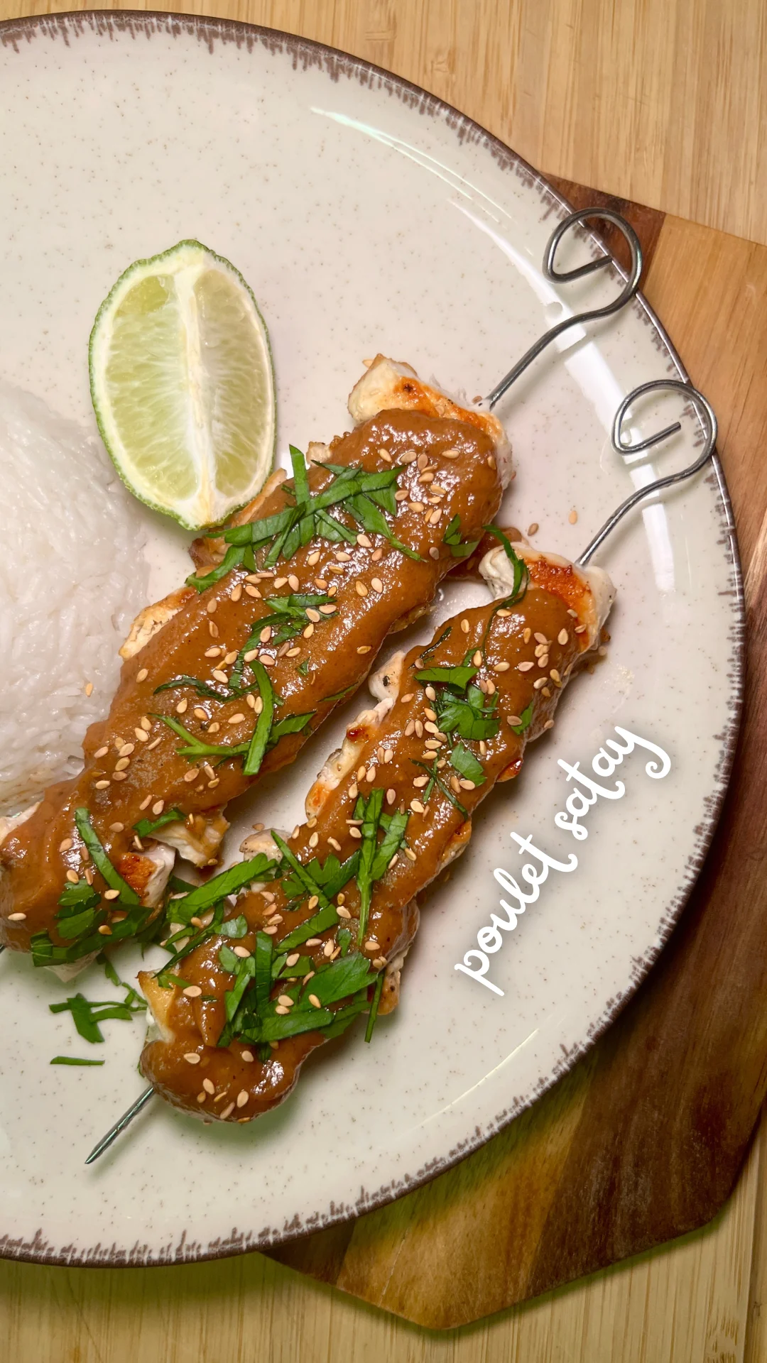 poulet-satay