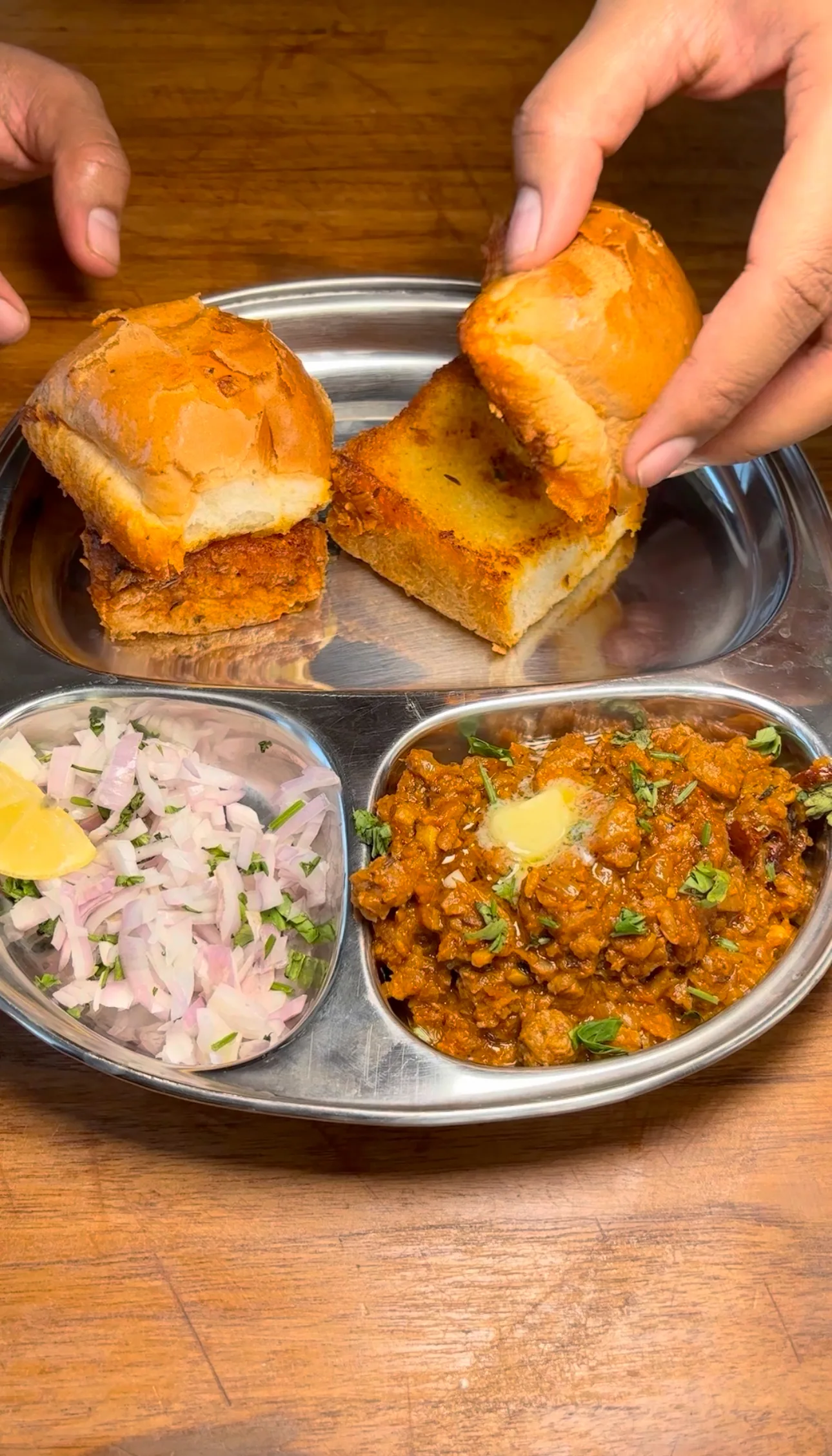 soya-keema-pav