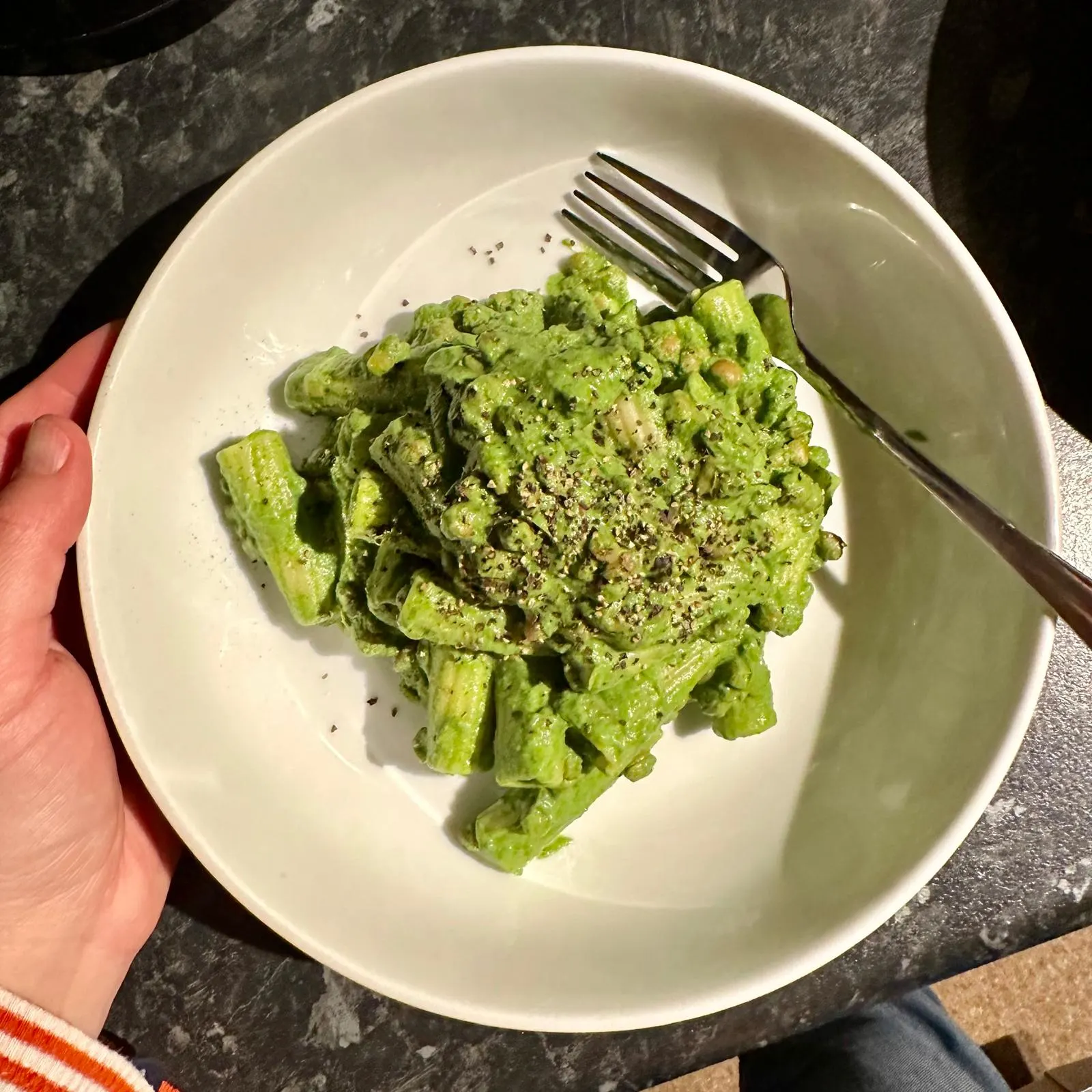 creamy-green-pasta