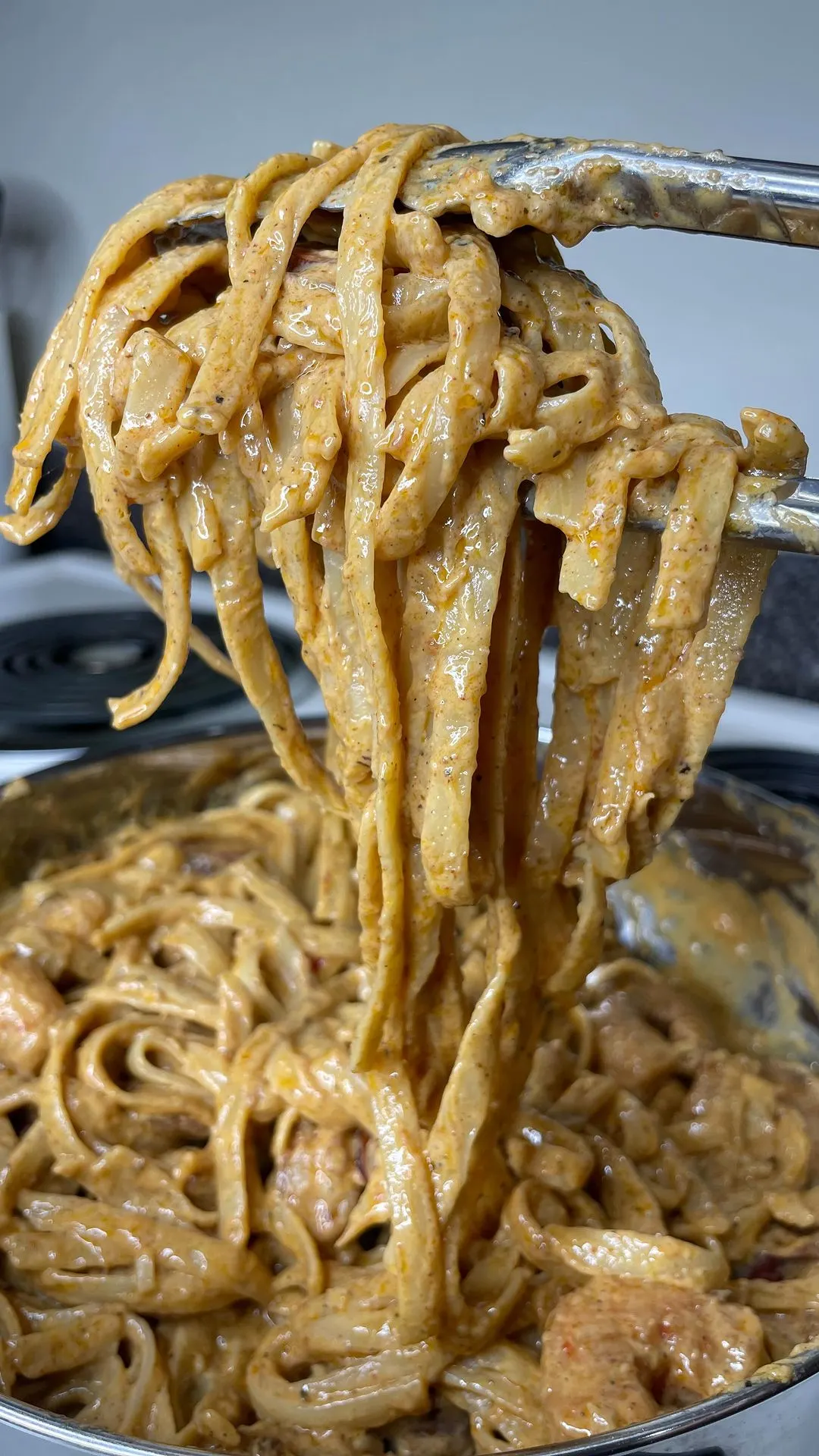 chipotle-shrimp-and-cajun-smoked-sausage-pasta
