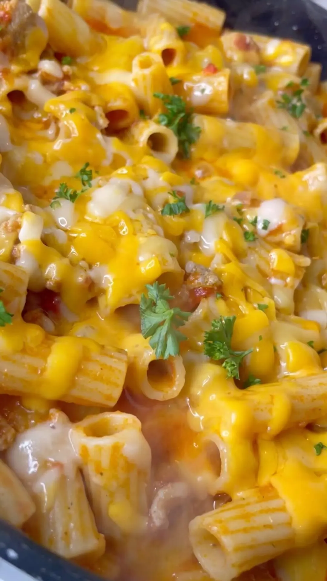 rigatoni-pasta-with-ground-chicken-and-sweet-italian-sausage