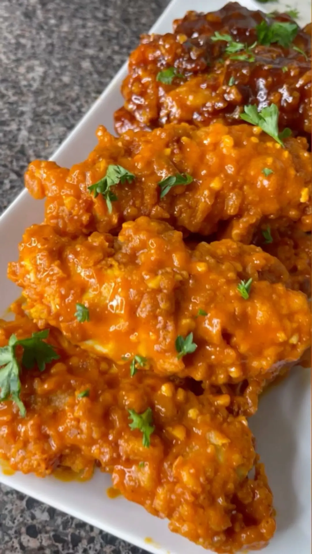 asian-sweet-and-spicy-tenders-and-buffalo-spicy-garlic-tenders