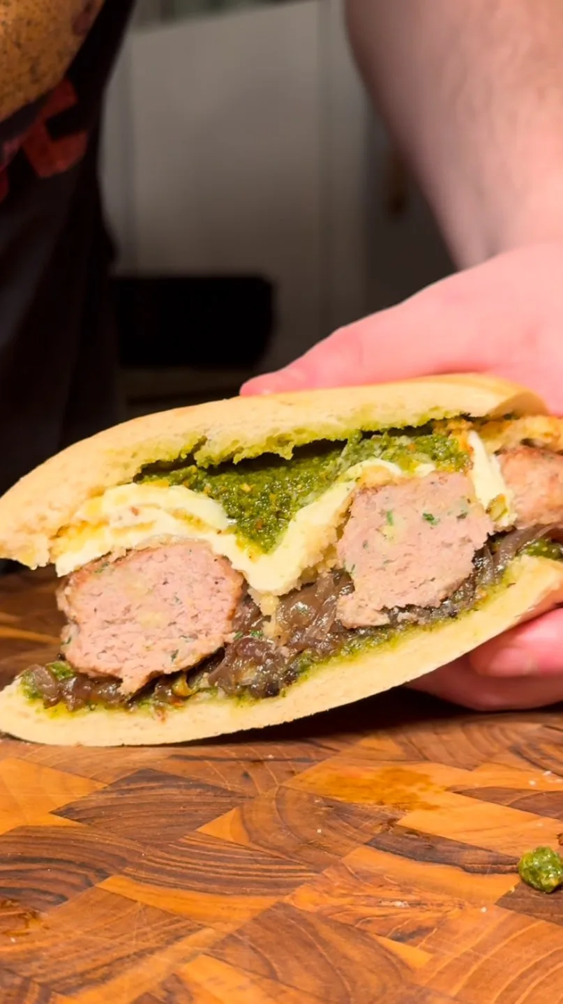pesto-meatball-sandwich