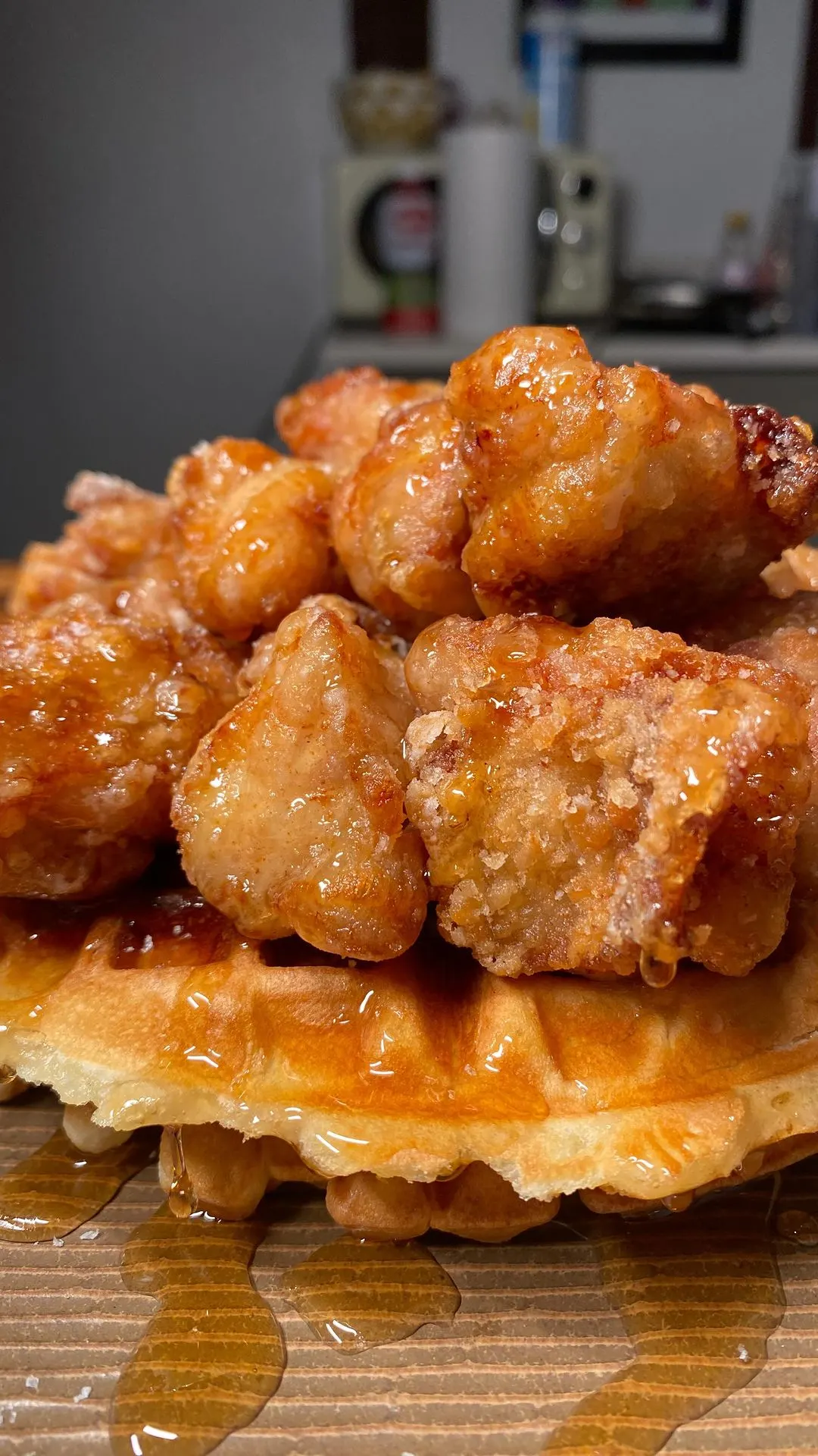 chicken-karaage-mochi-waffles