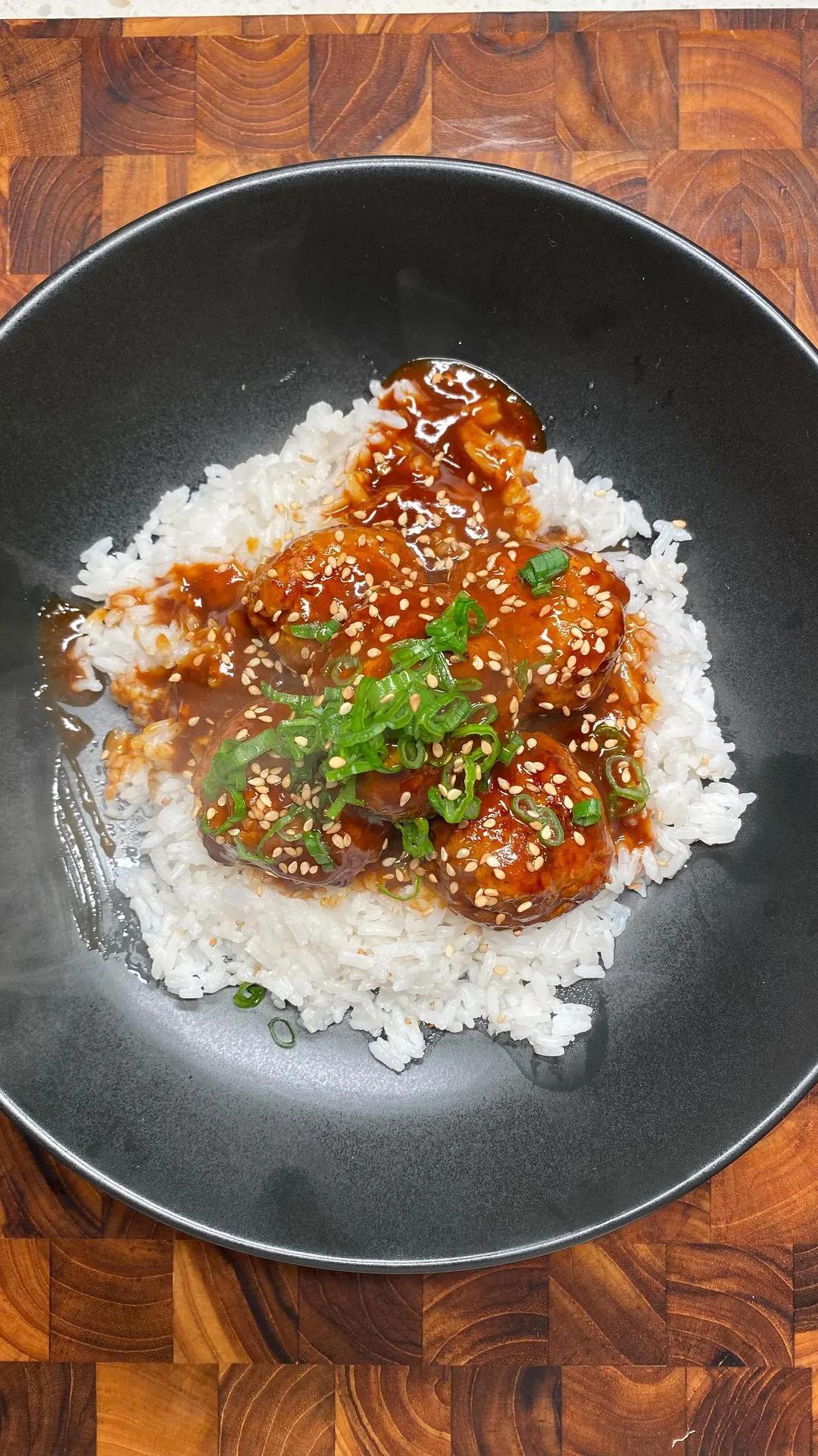 gochujang-turkey-meatballs