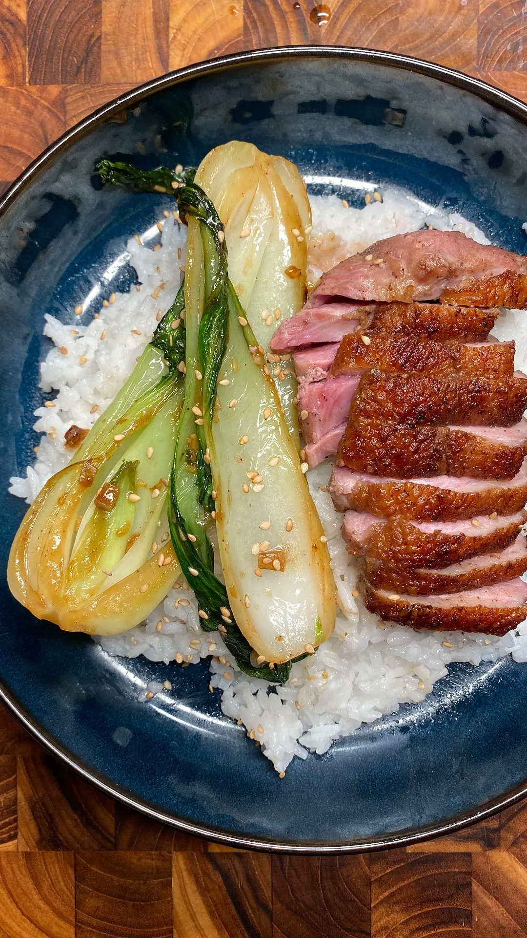 duck-bok-choy